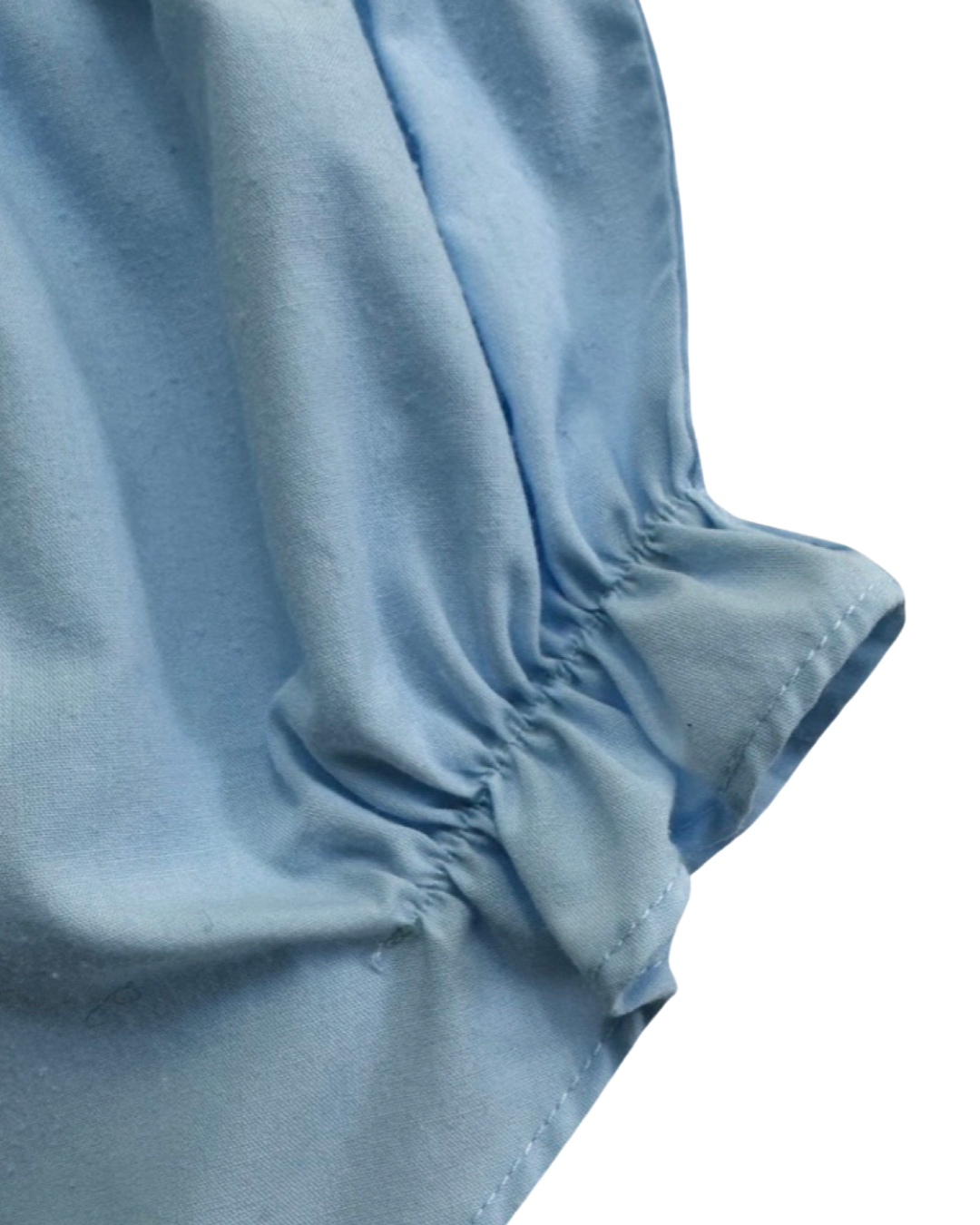 12M Baby Girl The Proper Peony Blue Back to School Alex Apple Dress with Pockets