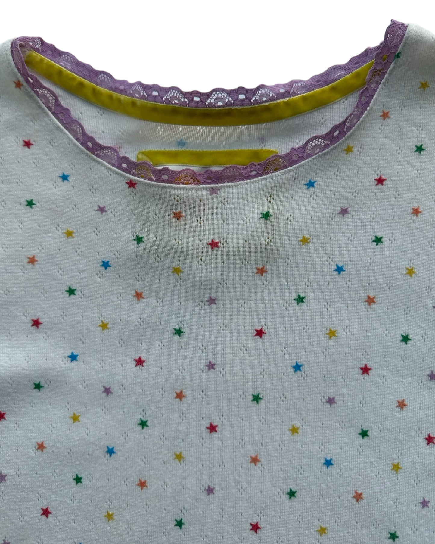 13Y-14Y Youth Girls Boden Long Shirt Polka Dots Pjs.