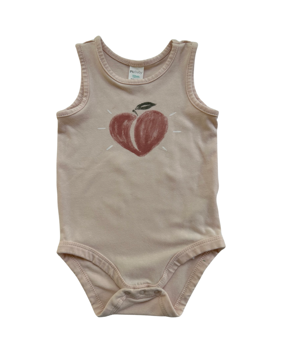12M Baby Girl PL Baby Peaches 3pc Set