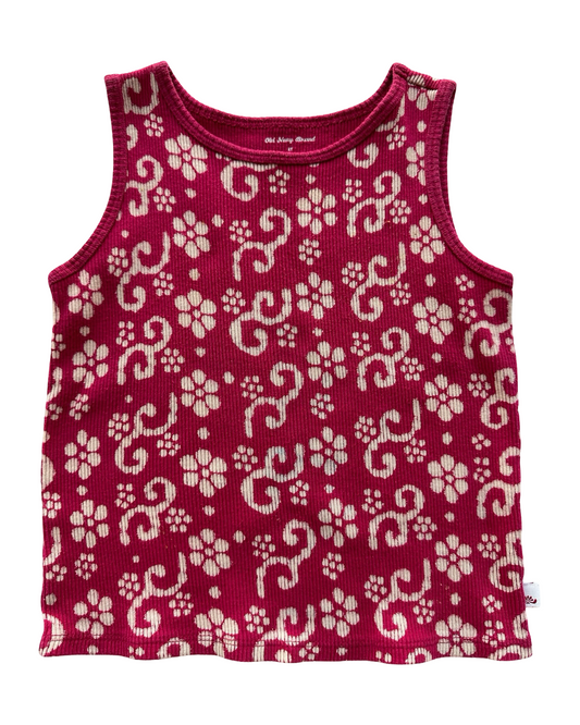 2T Toddler Girls Old Navy Floral Tank Top.