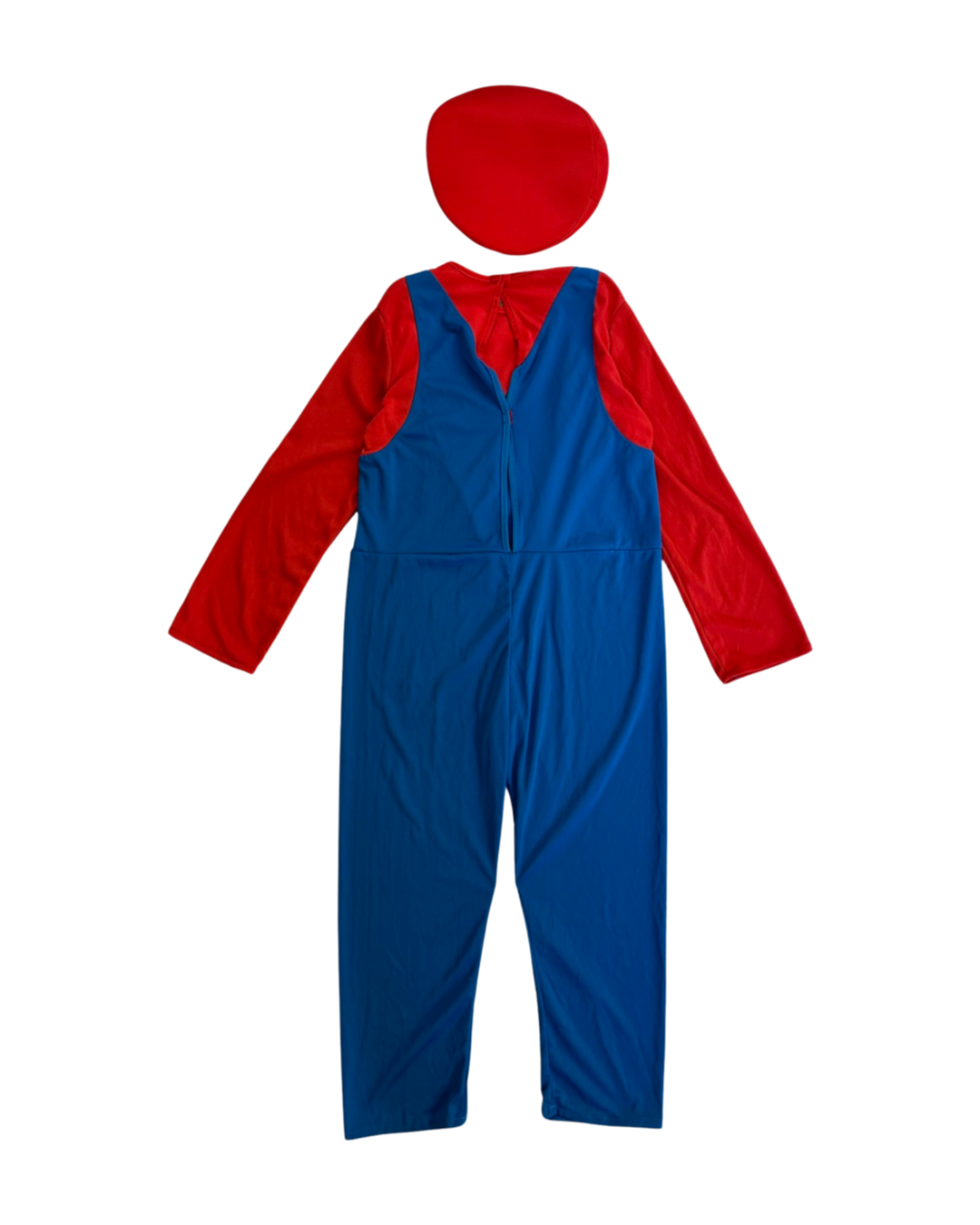 8-10Y Youth Boy / Girl Size Large Rubies Authentic Super Mario Brothers Mario 3pc Costume with Mustache