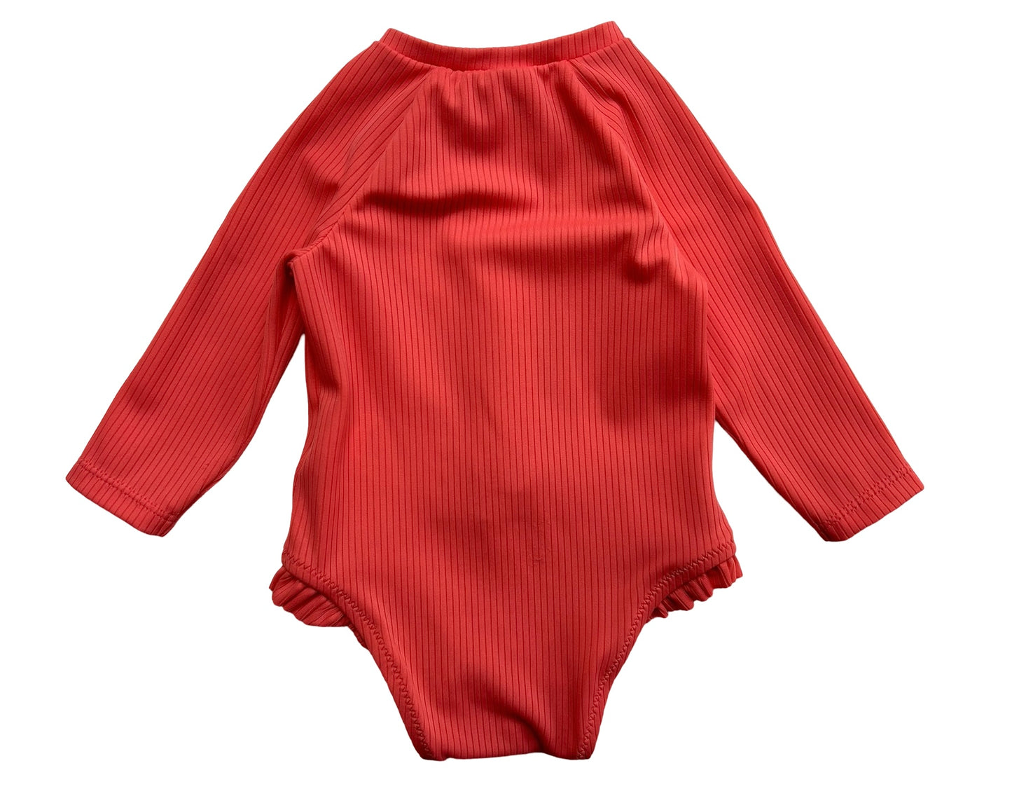 3M-6M Old Navy Baby Girl’s Zip-Front RashGuard Swim Suit