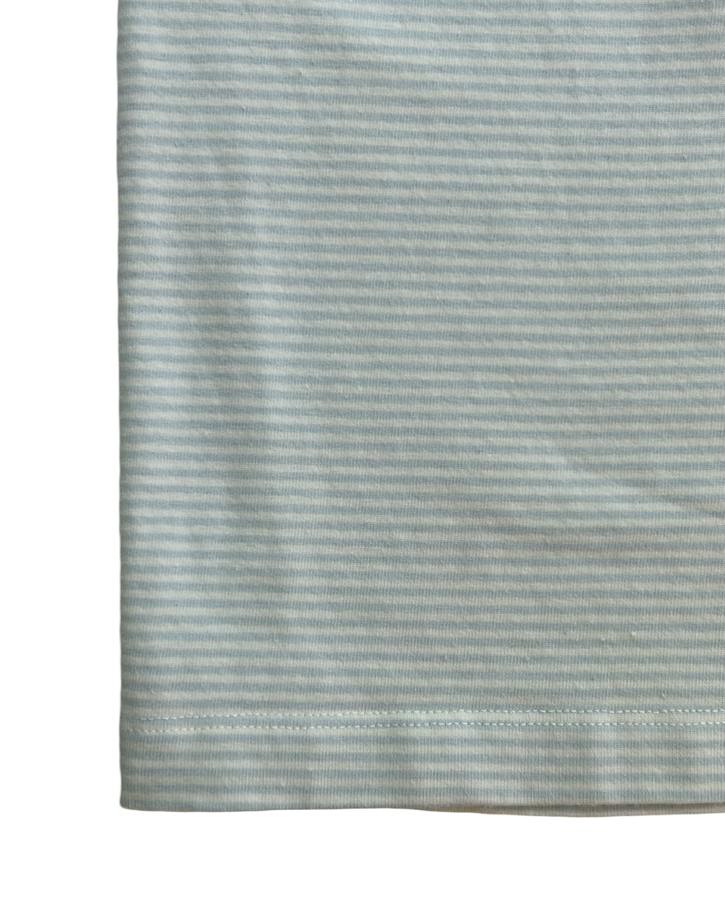 YS 8Y (Small) Youth Girls Properly Tied Power Light Blue Striped Jackson Sleeveless Dress.