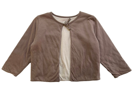 3T Toddler Girl Petit Bateau Sweet Sweat Jacket Cardigan.