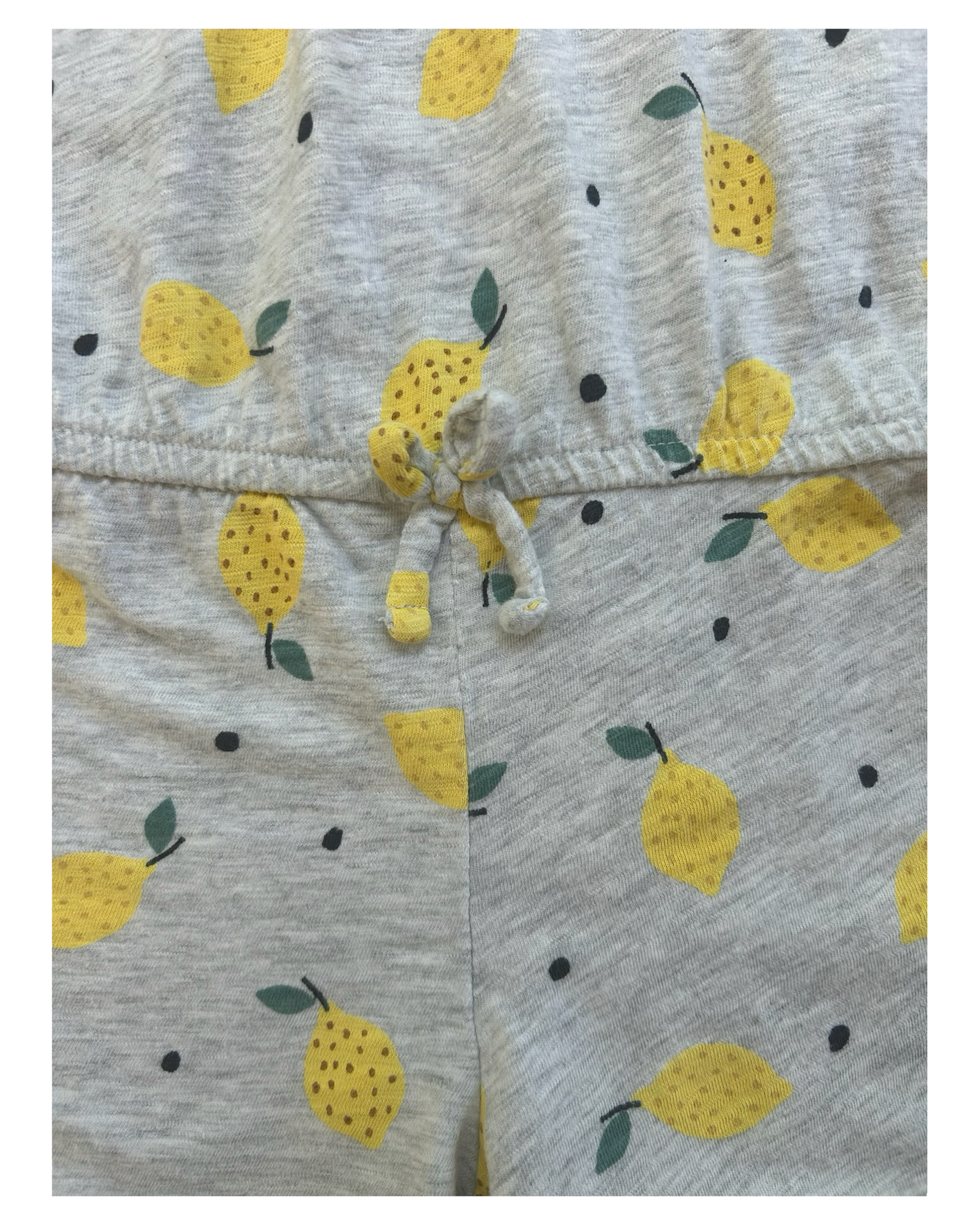 4T  Toddlers Girls Old Navy Lemon 🍋 Printed Ruffle Romper.