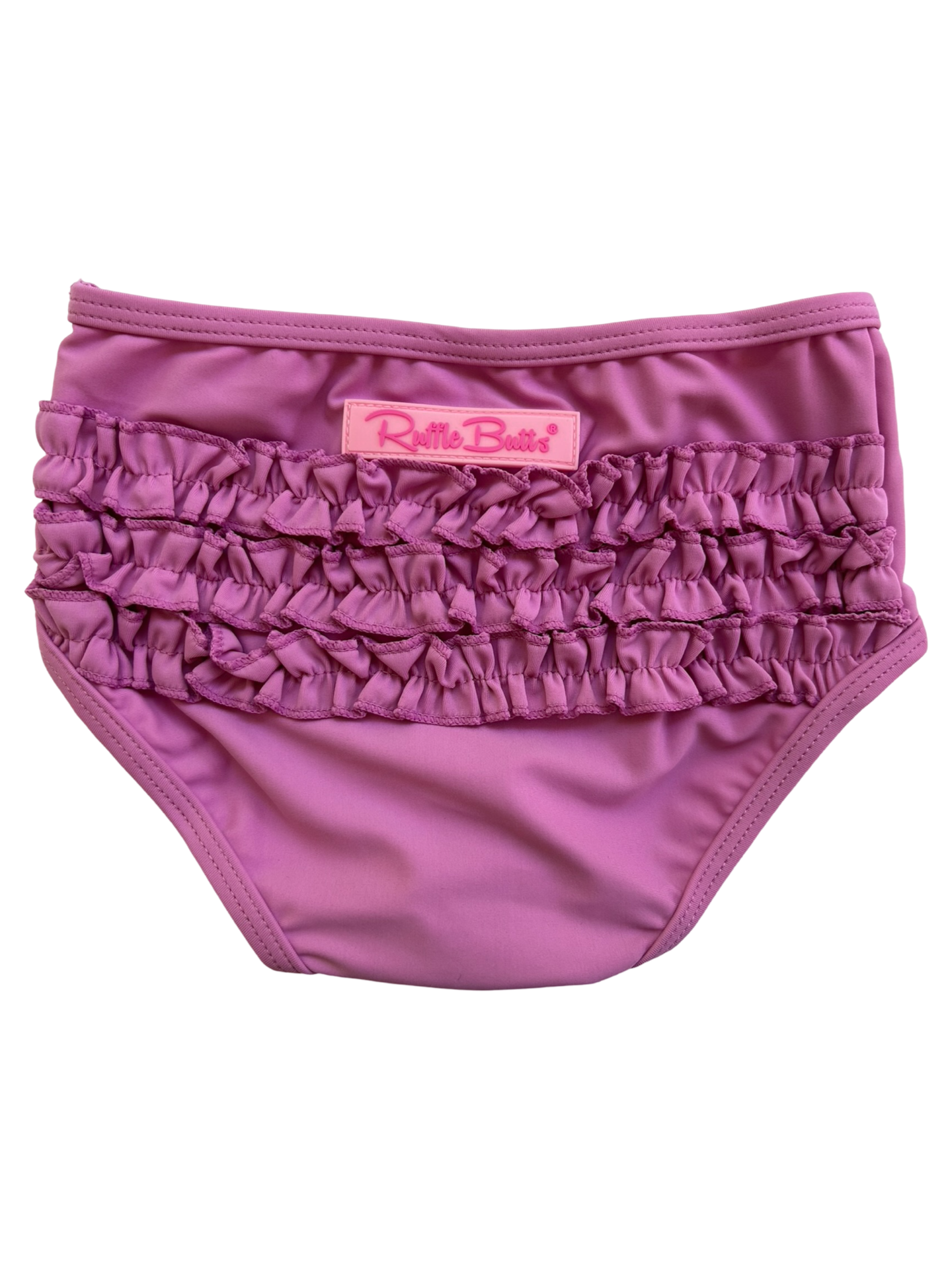 18M - 24M  Baby Girls RuffleButts Rainbow Dream Orchid Butterfly Tankini 2 Pieces Set. NWT