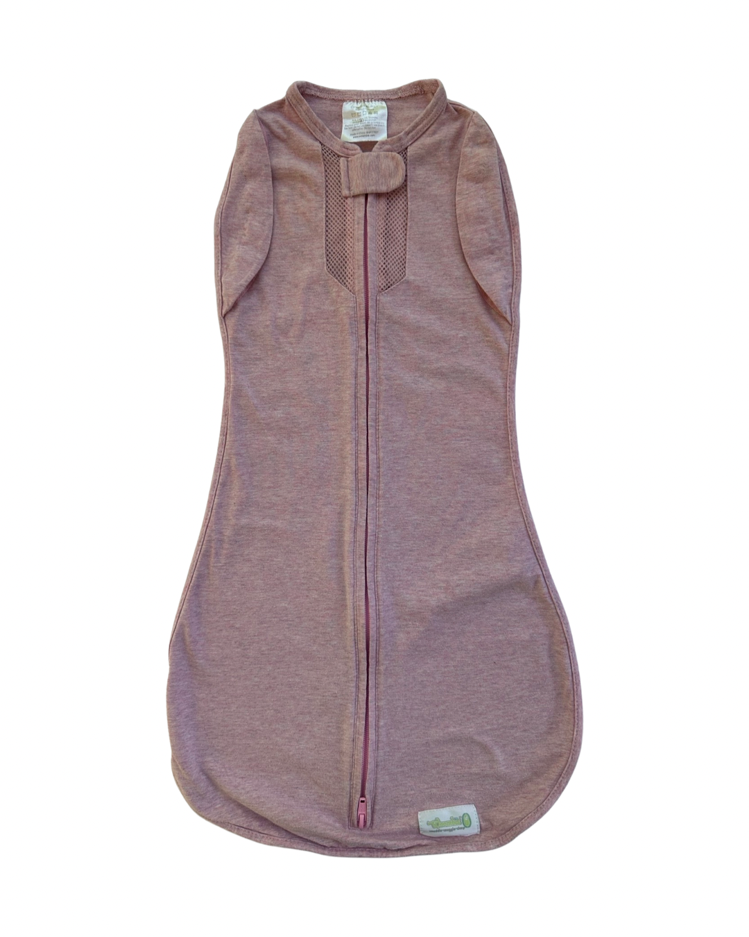 3-6M Baby Girl Pink Posy Convertible Woombie Swaddle / Sleep Sack 14-19lbs