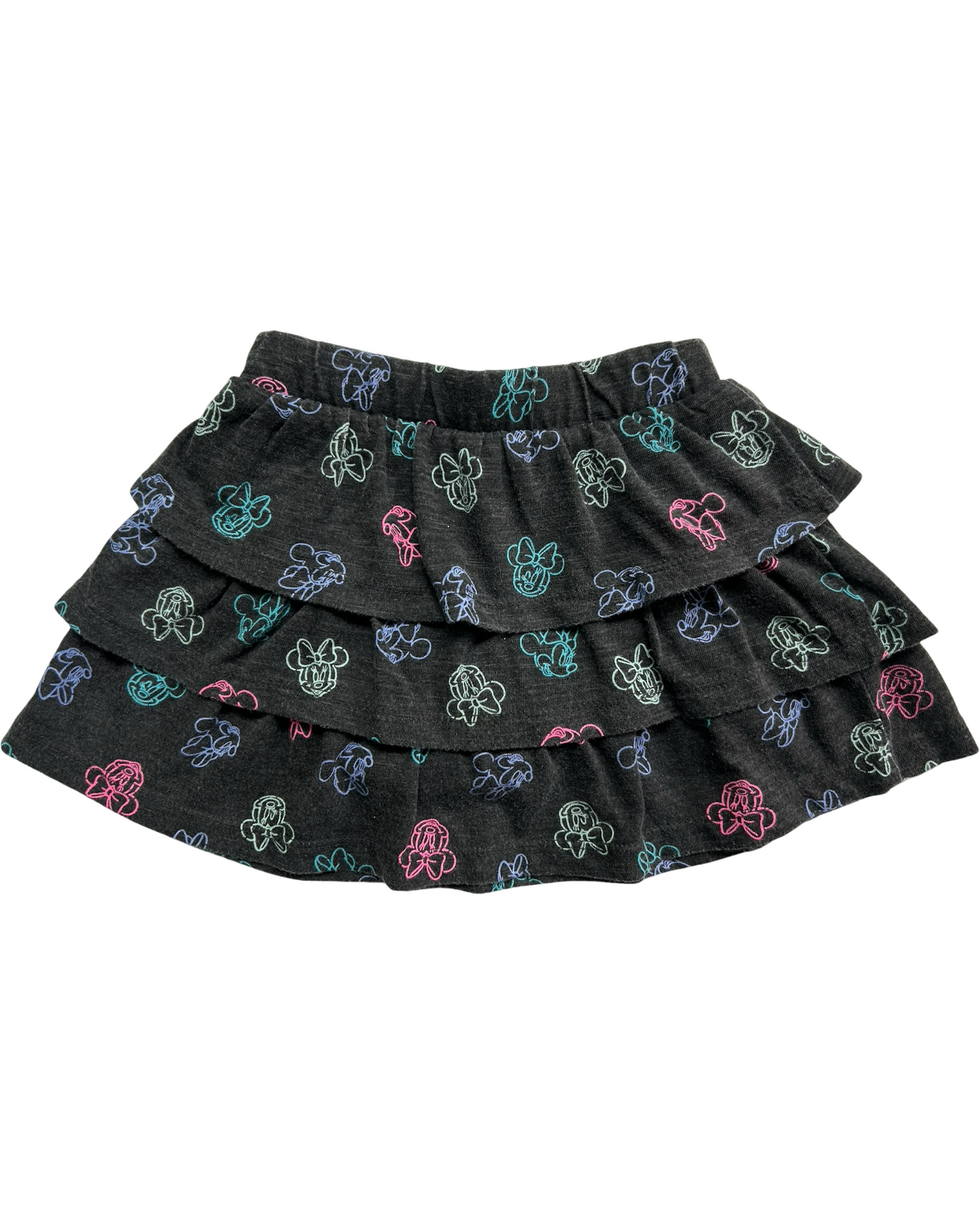 18M Baby Girl Gray Disney Minnie Mouse Skort Skirt