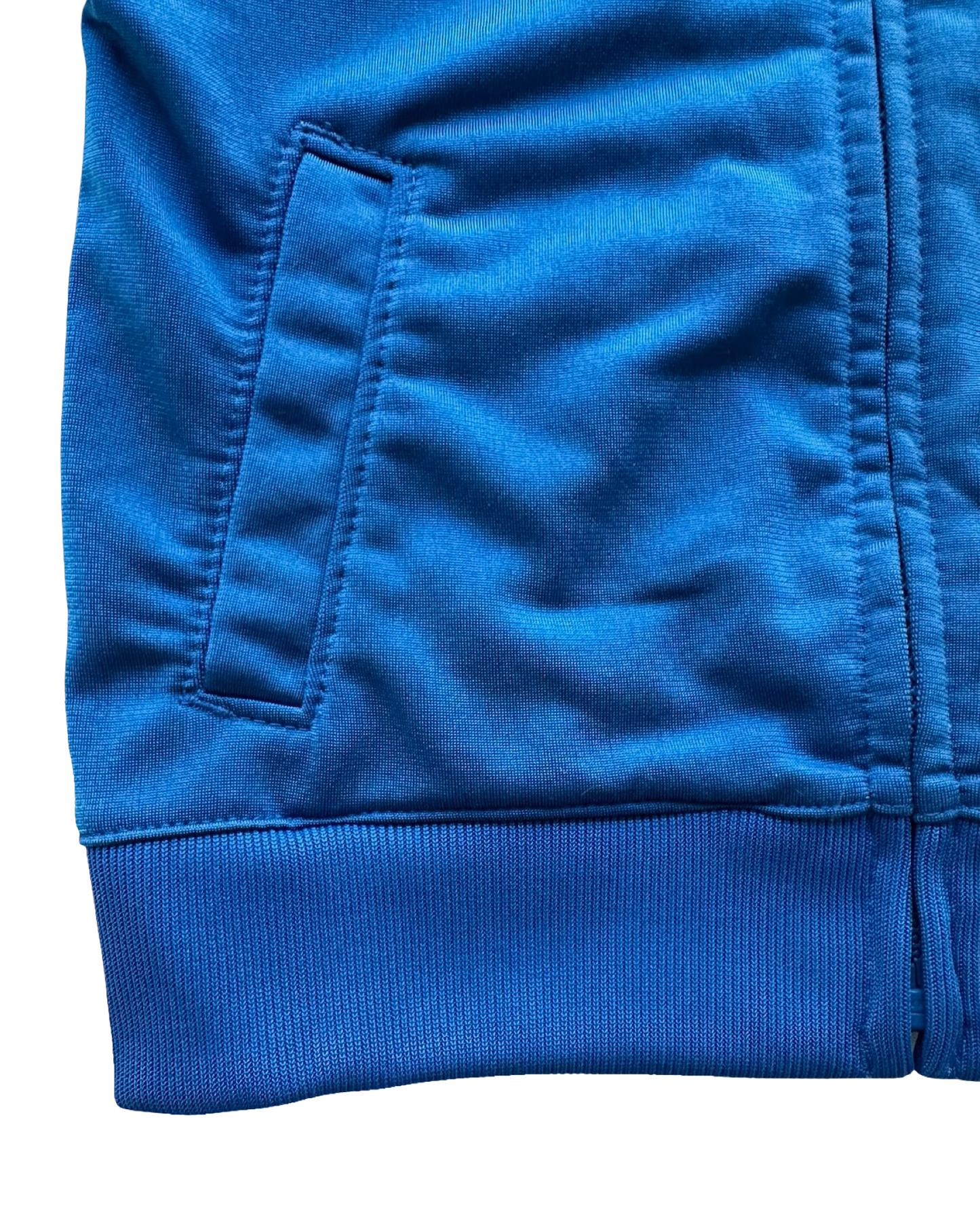 18M Baby Boy Adidas Blue With Striped White 2 Pieces Set