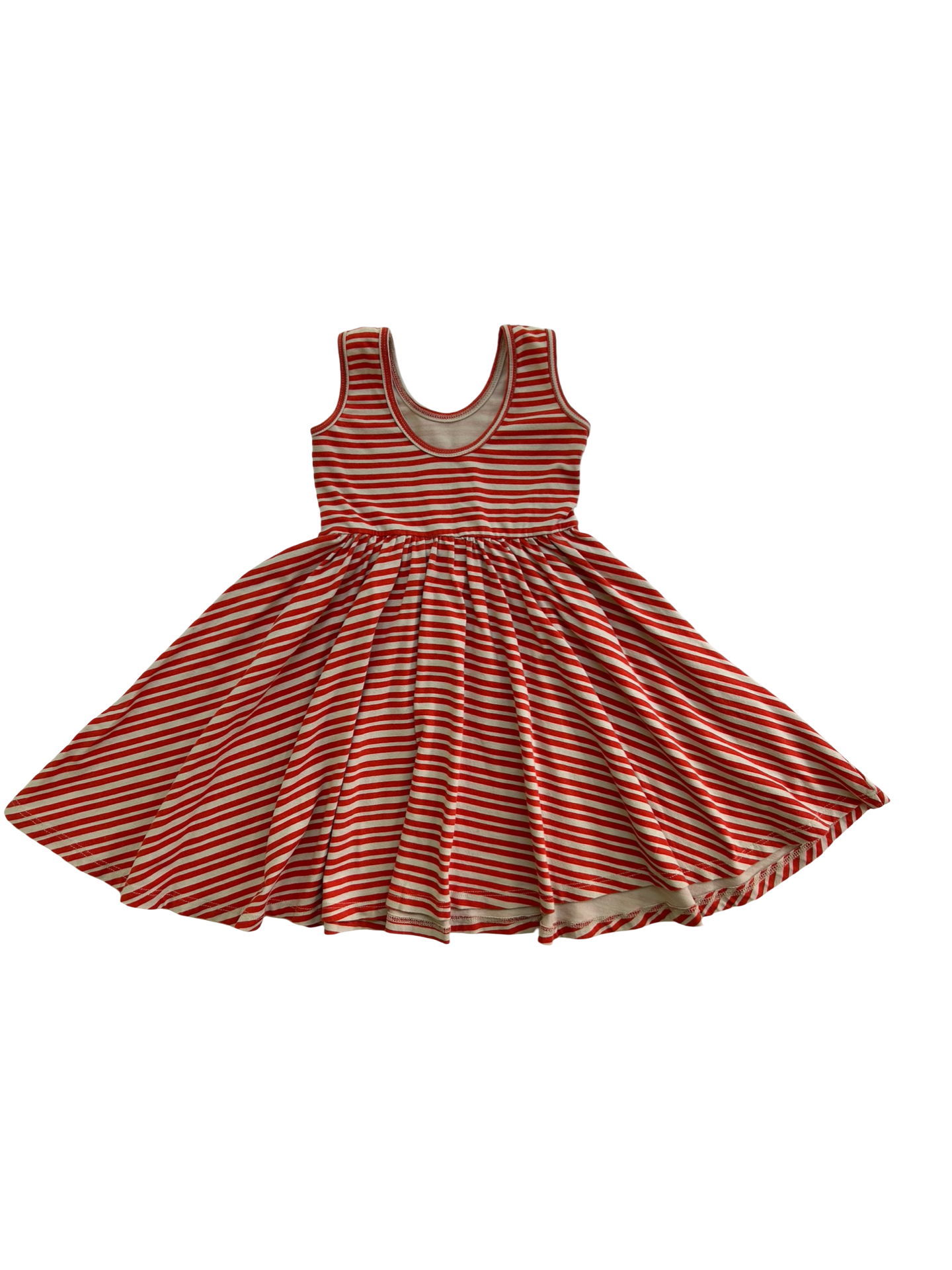 4T  Toddlers Girls Alice + Ames Striped Sleeveless Dress.