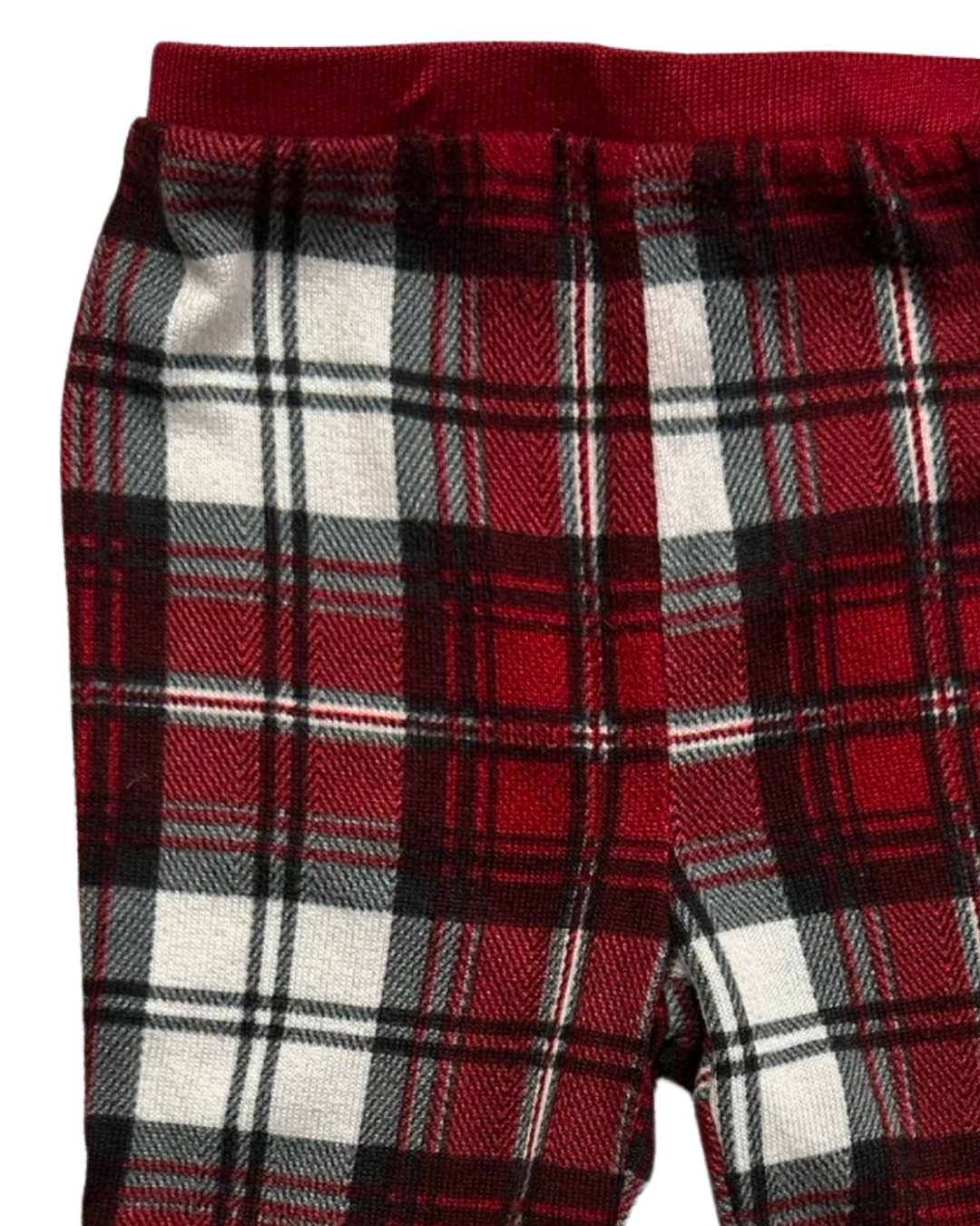 18M Baby Boy Red Plaid Rae Dunn Joy Christmas Holiday Family PJs