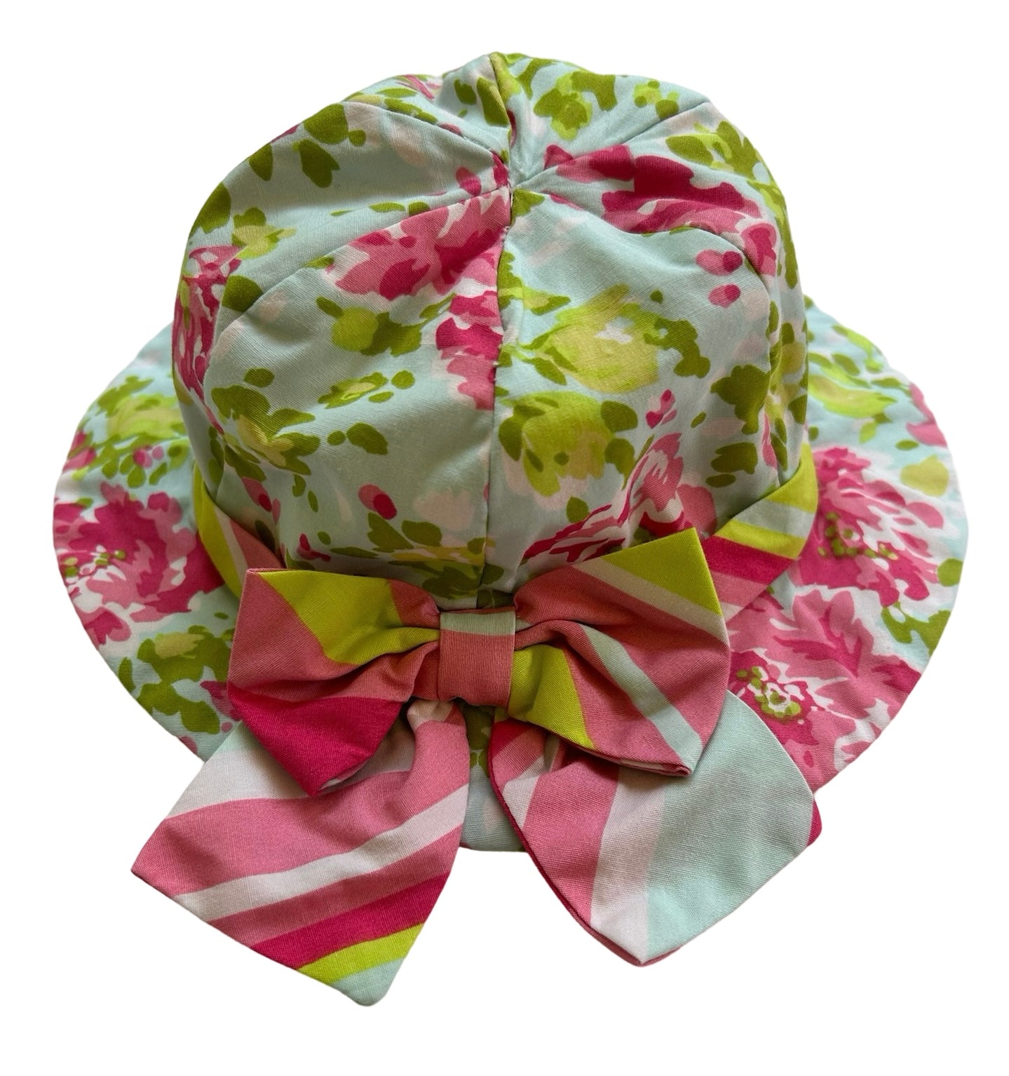 3M - 6M  Baby Girl Bonnie Baby Floral RuffleButts Bubble Romper Set 2 Pieces.