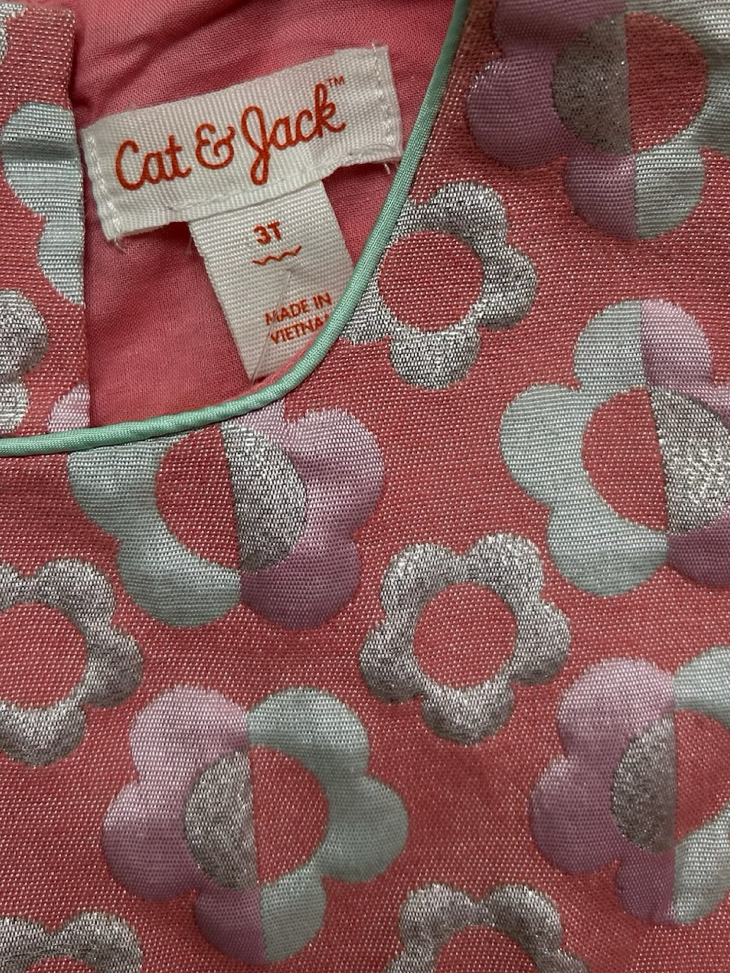 3T Baby Girls Cat & Jack Special Occasion Party.
