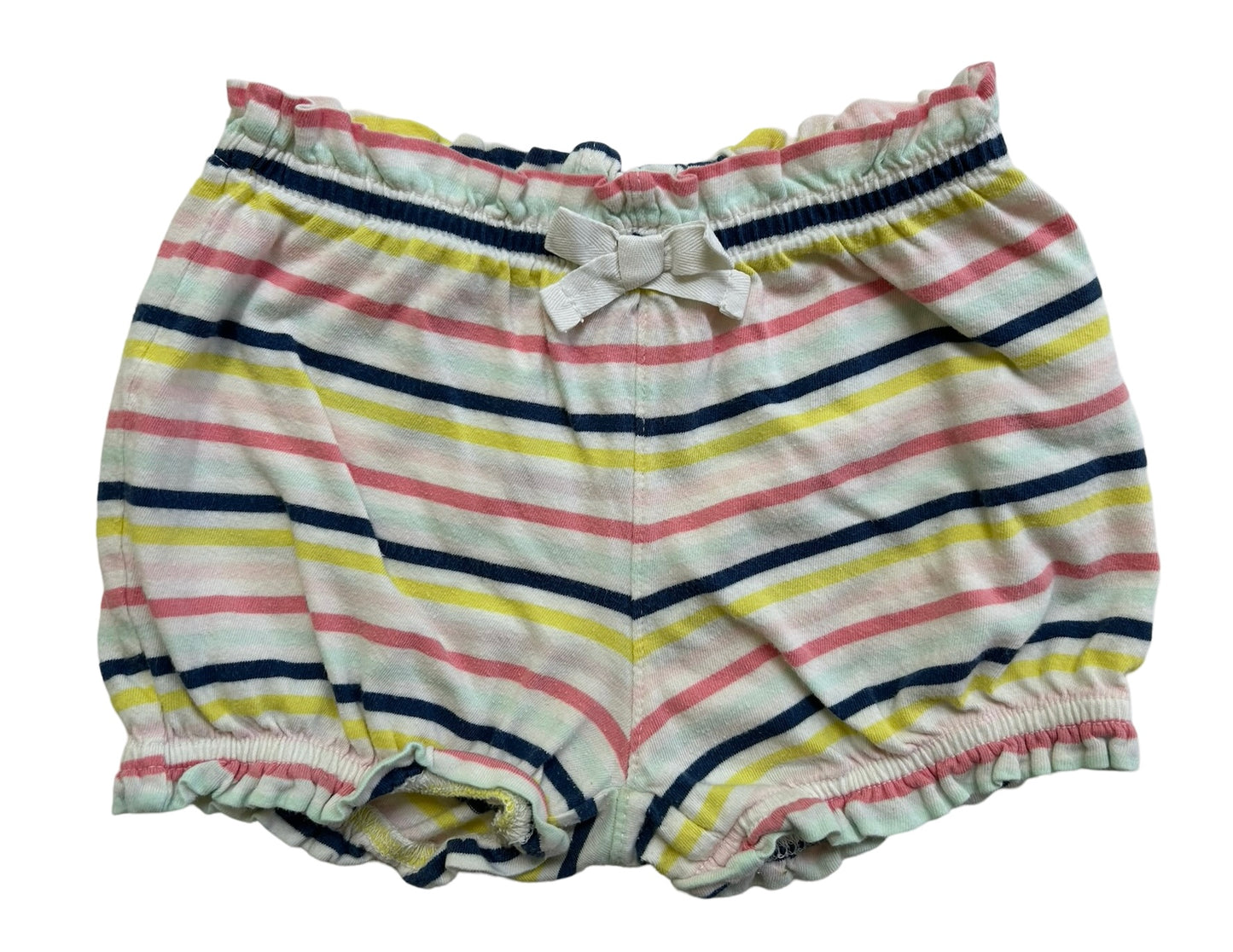 18M -24M Baby Girl’s Pink Baby Gap Striped Bubble Shorts