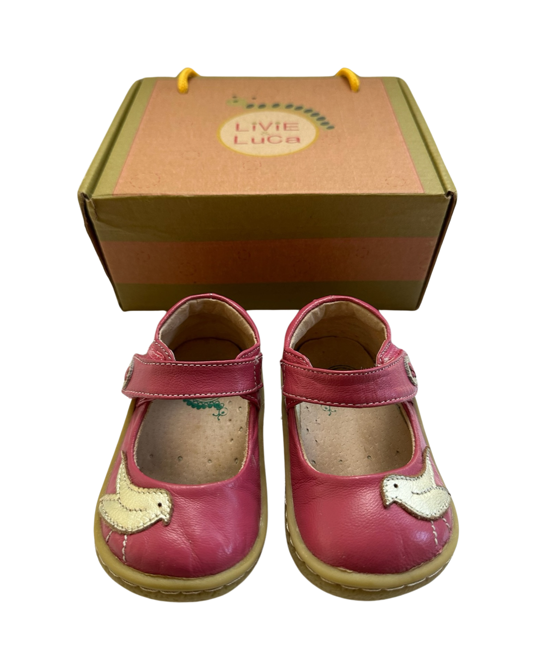 4C Toddler Girl Livie & Luca Pink Rose Pio Pio Bird Shoes