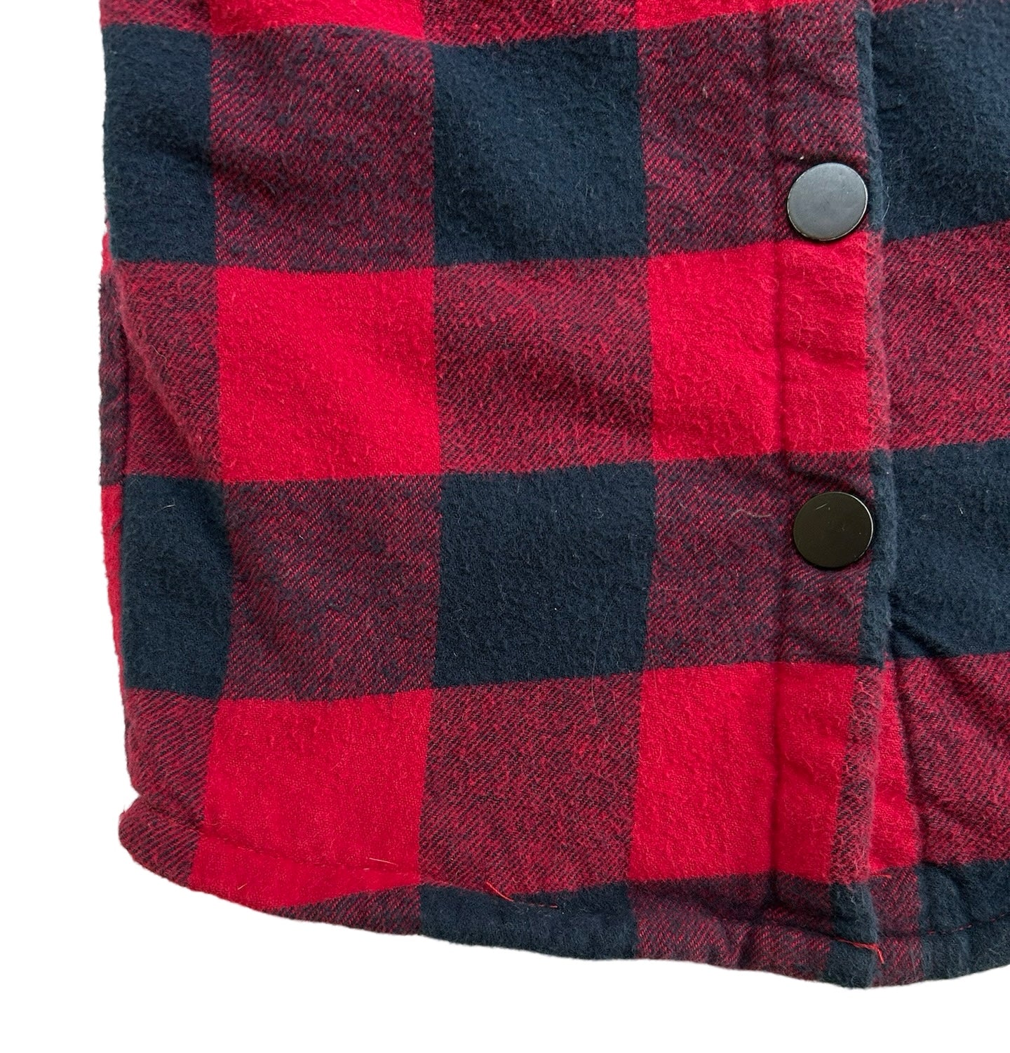 18M-24M Baby Boy Little Bipsy Long Sleeve Plaid Shacket Top Fleece Lined