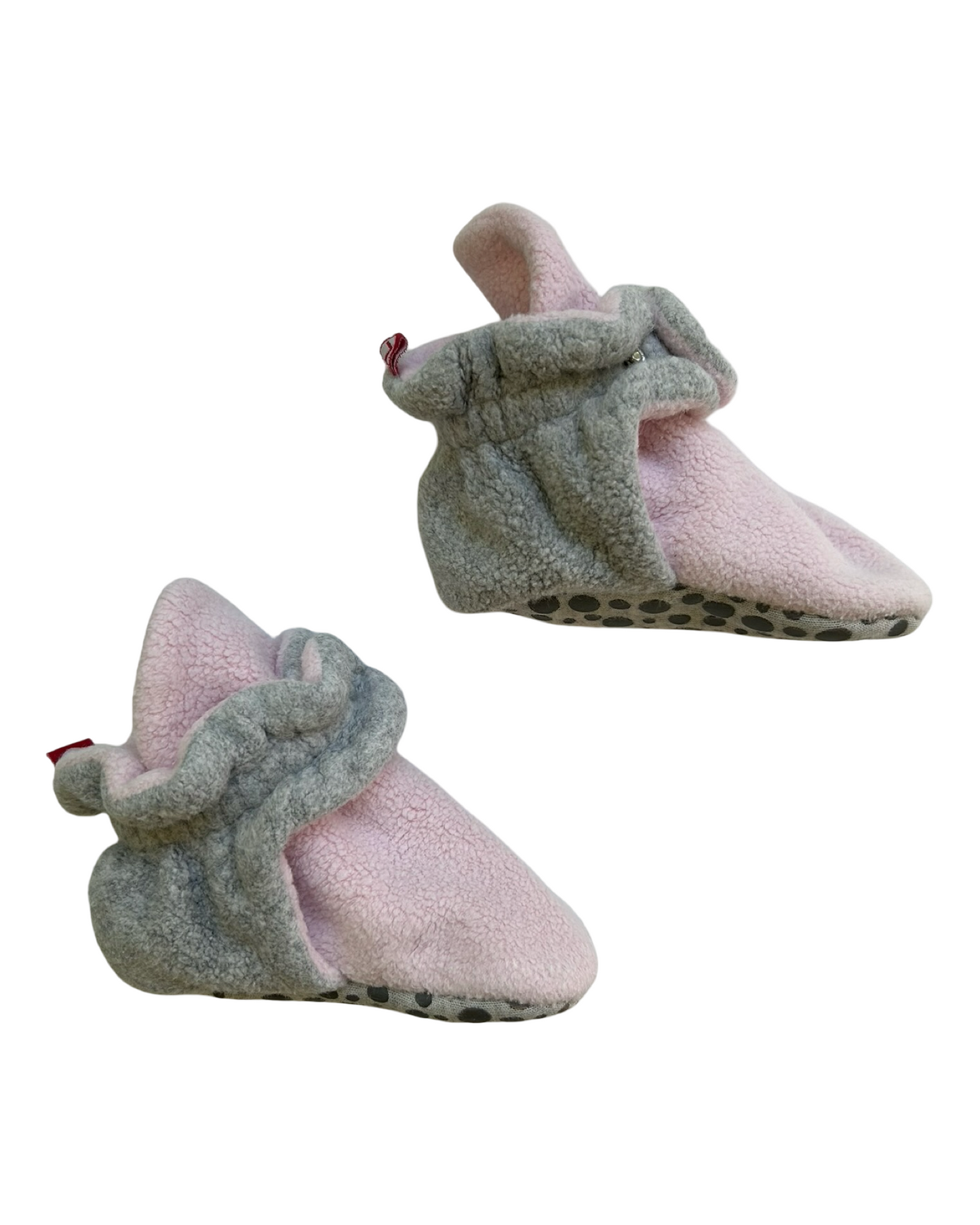 18M Baby Girls Zutano Cozie Fleece Booties Slippers