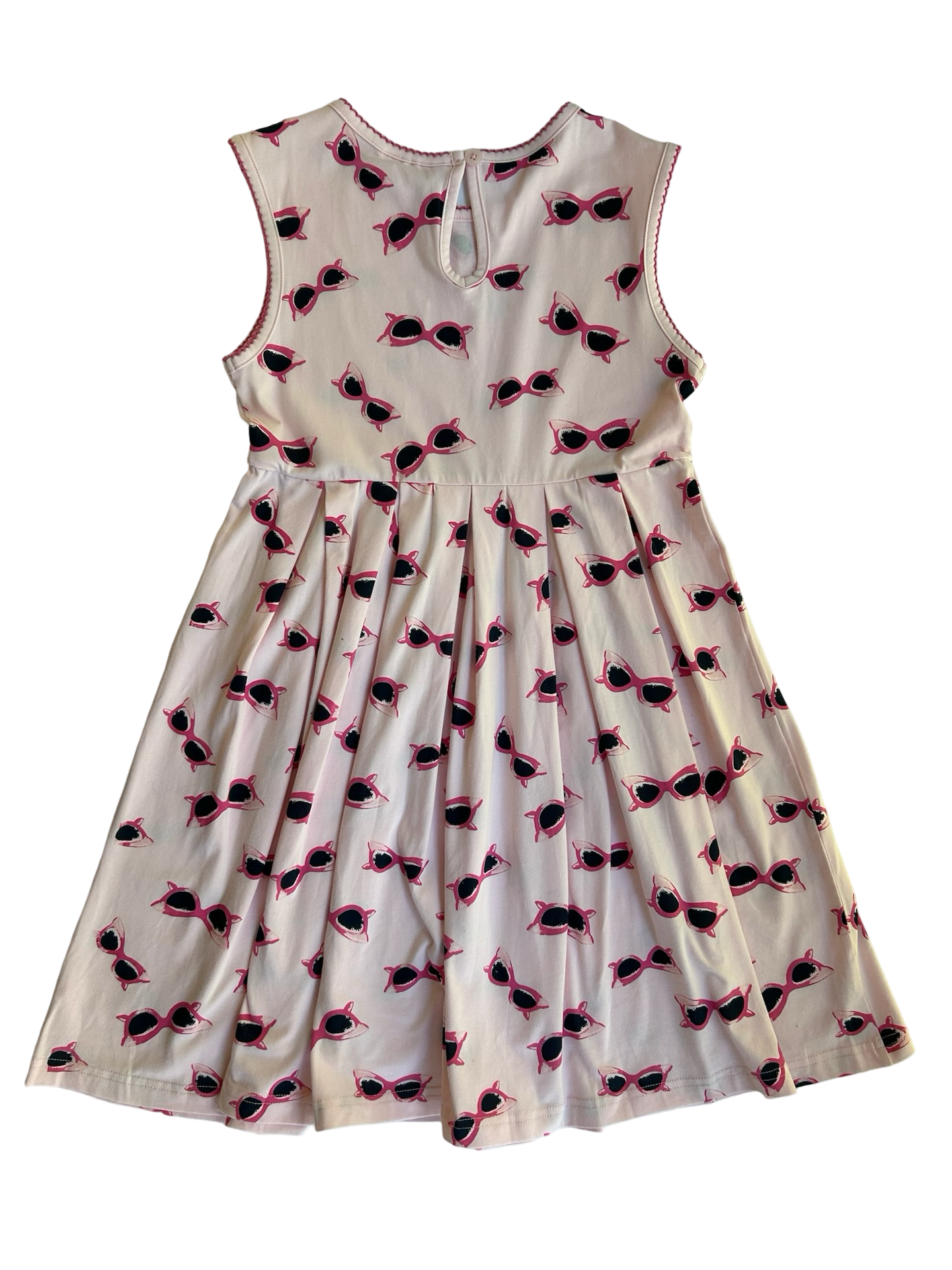 New Rachel Riley Pink Sunglass Tank Dress Size 10Y Girls