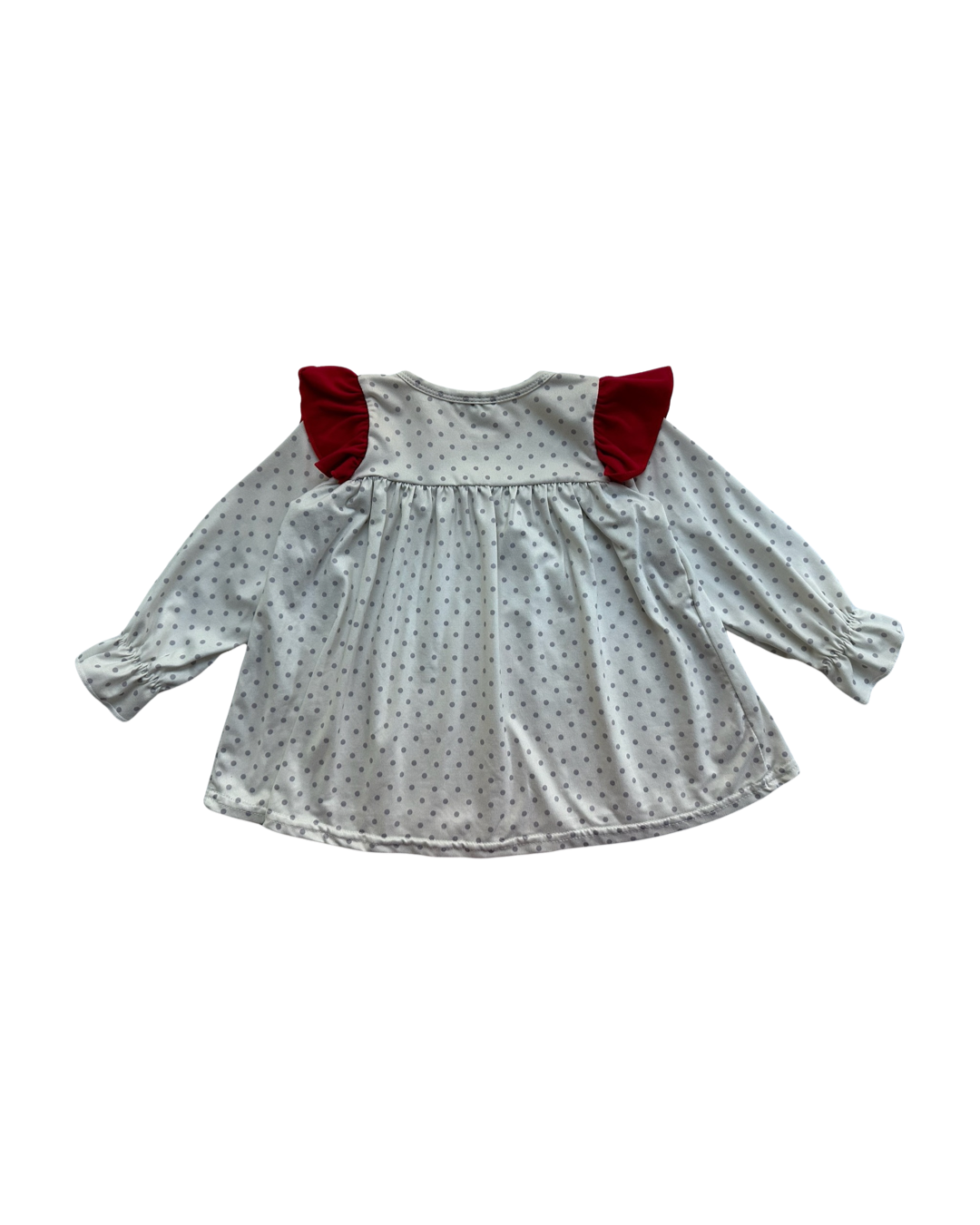 12M-18M Baby Girl Boutique Santa's Milk and Cookies 2pc Set