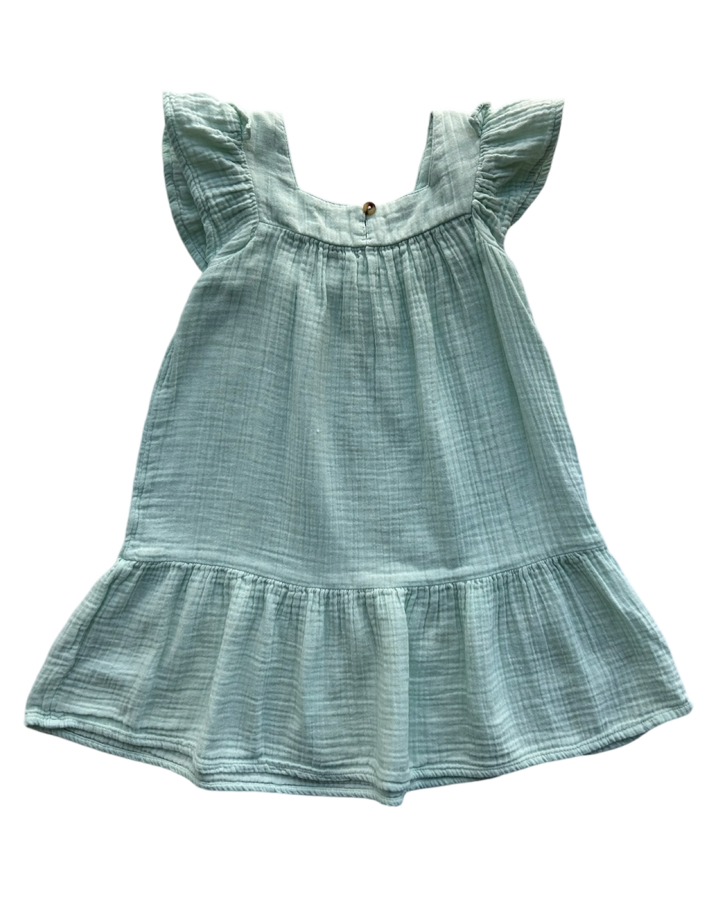 4T Toddler Girl Cat & Jack Flutter Sleeve Muslin Dress