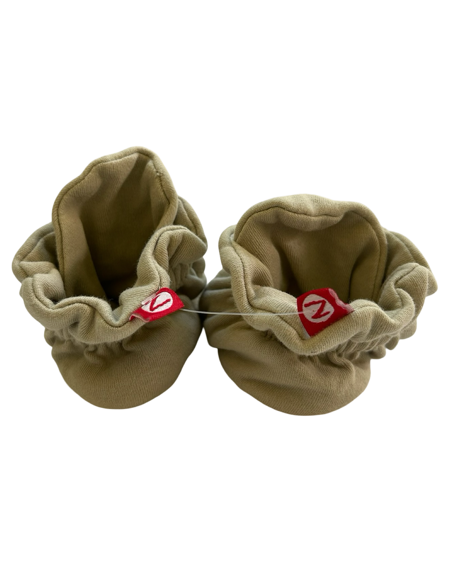 18M Baby Girls Zutano Cozie Gripper - Striped Booties Slippers