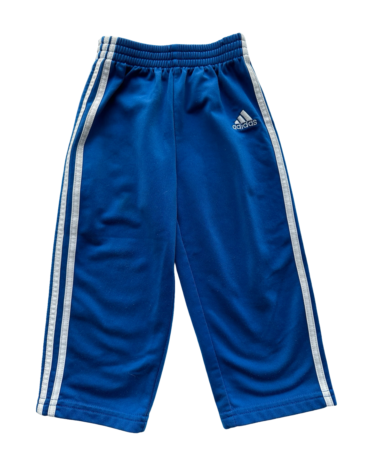 18M Baby Boy Adidas Blue With Striped White 2 Pieces Set