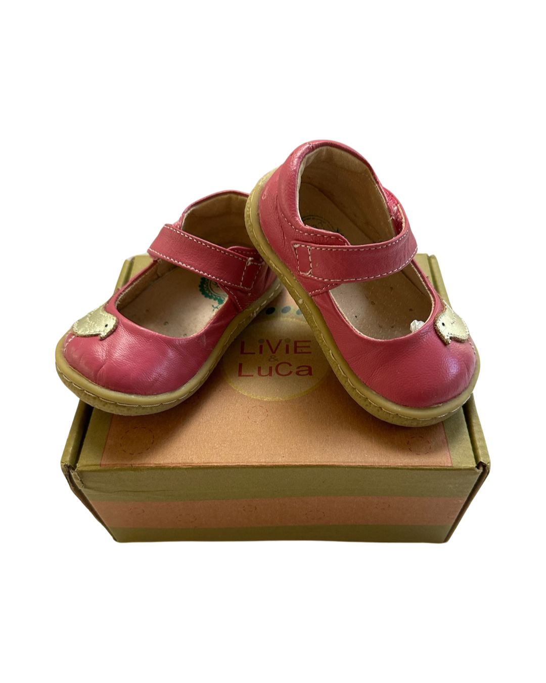 4C Toddler Girl Livie & Luca Pink Rose Pio Pio Bird Shoes