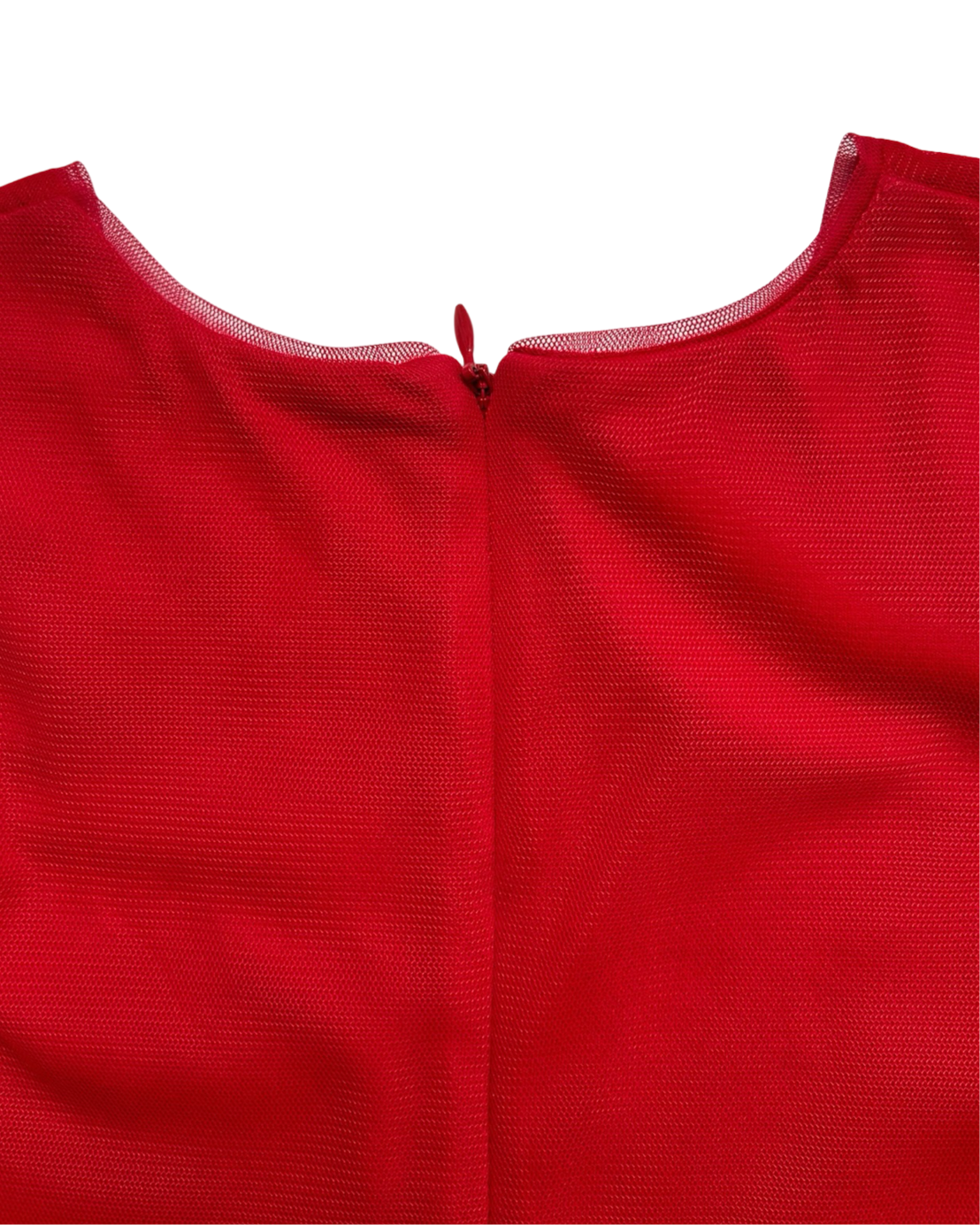 S 6/6X  Toddler Girls Cat & Jack Sleeveless Tulle Sequins Red Holiday Dress.