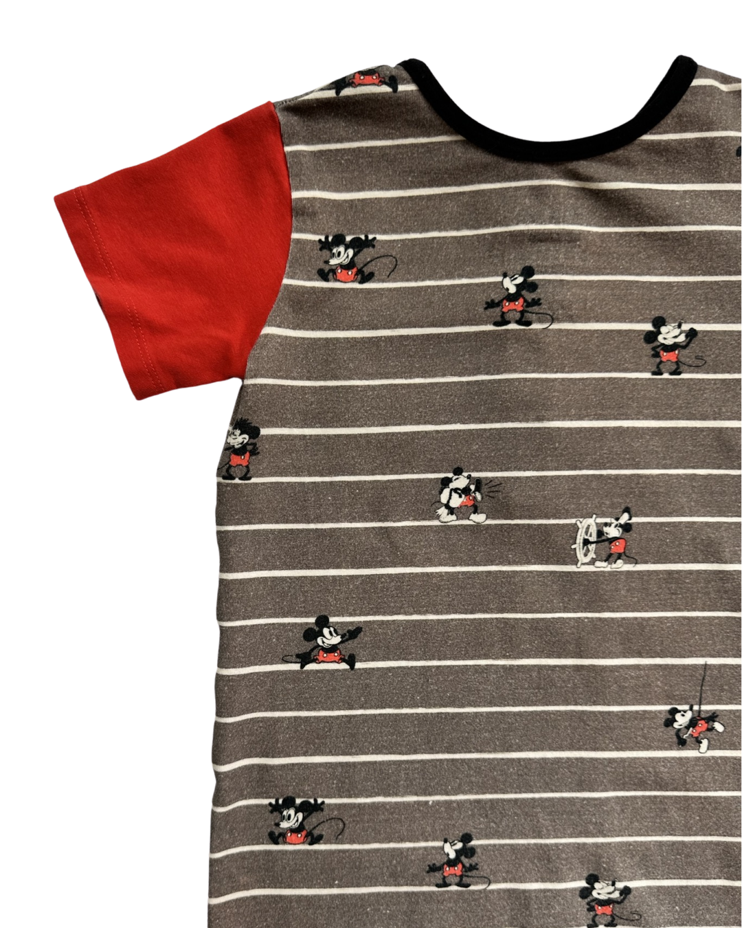 18-24M Baby Boy RAGS to Raches Disney Vintage Mickey Mouse Romper