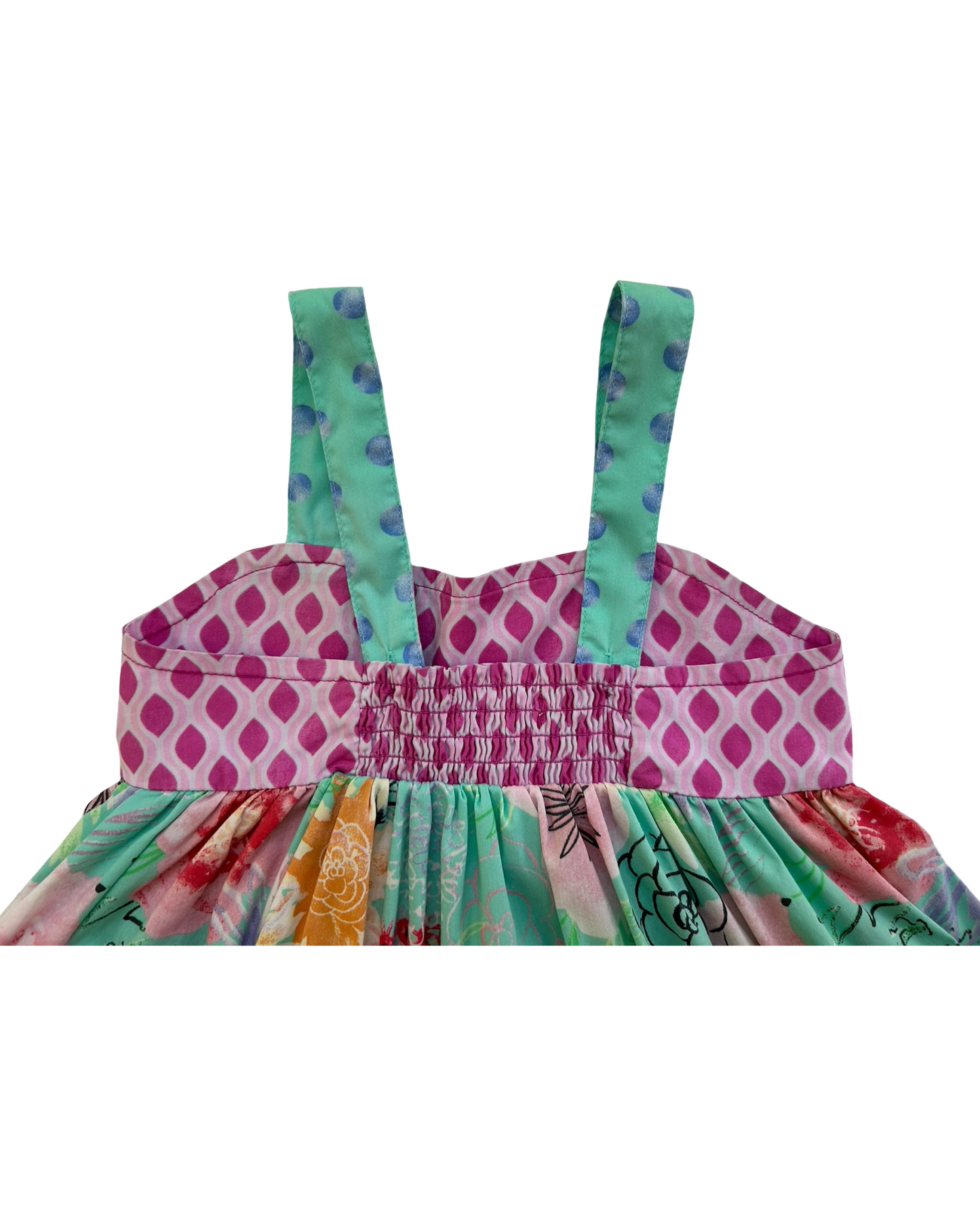 4T Toddlers Girls Matilda Jane Heads Up Seven Dress.