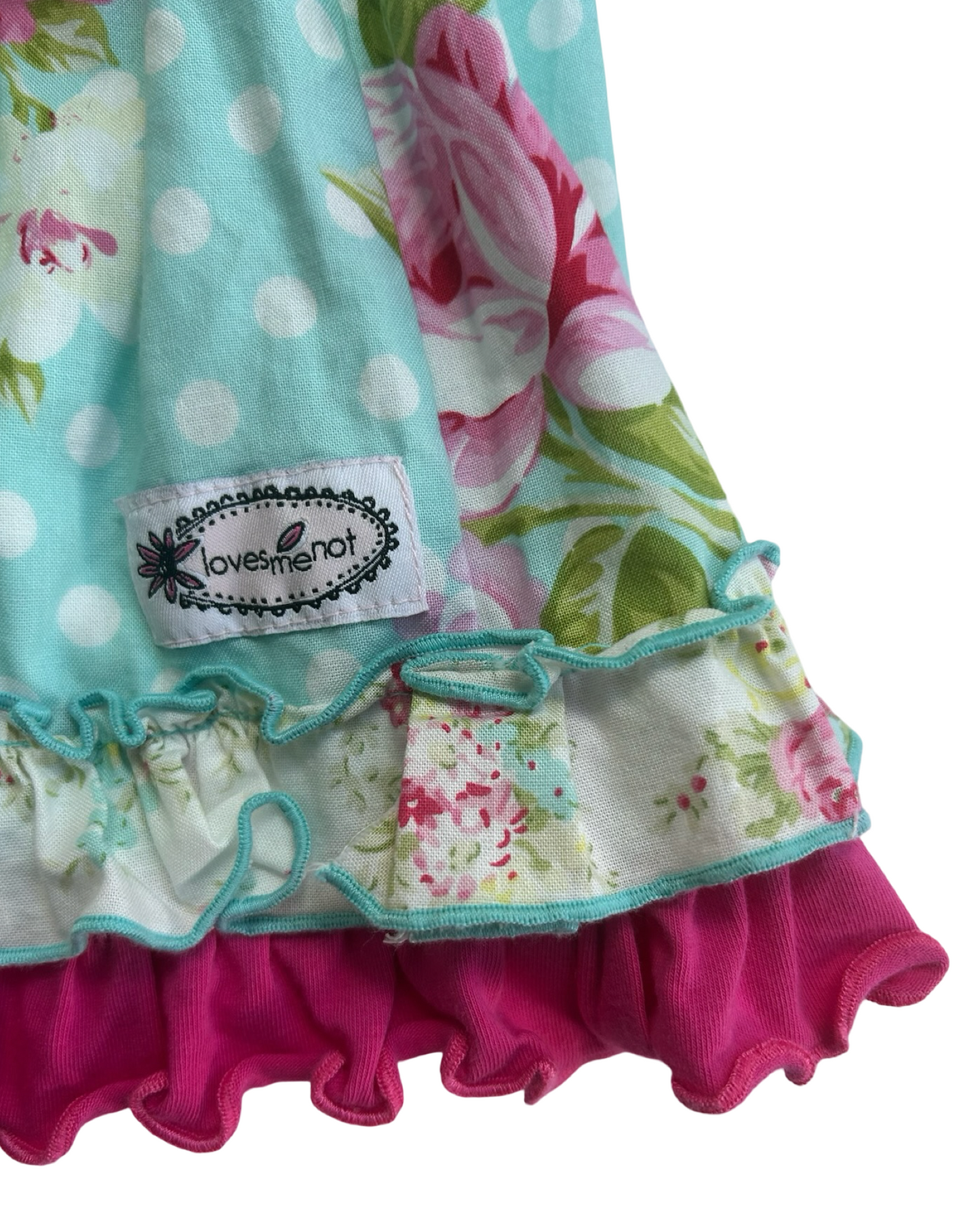 4T  Toddlers Girls Loves Me Not Floral 🌺🌸 Tunic Twirl Top