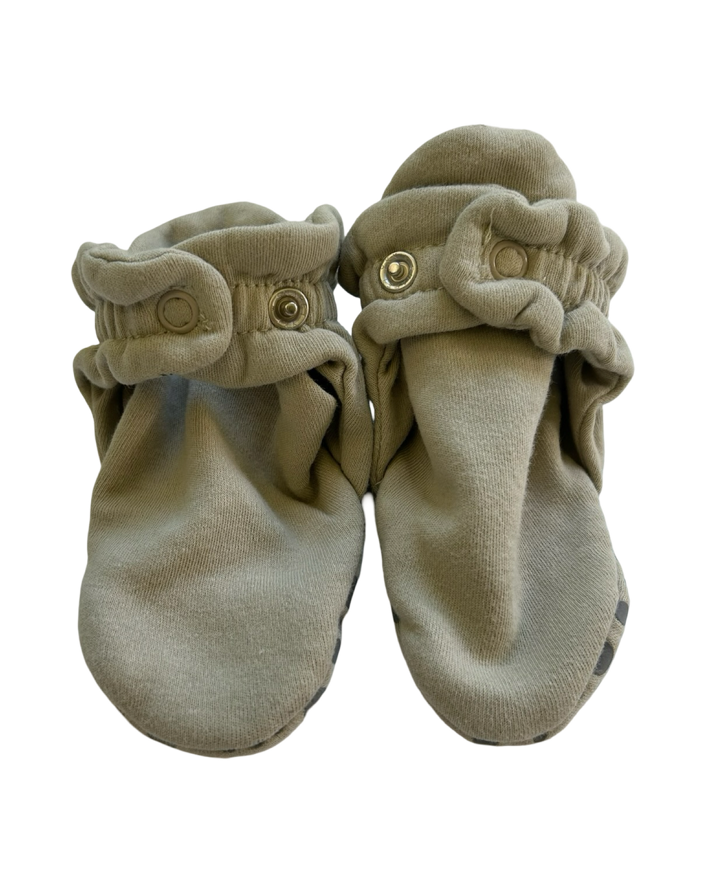 18M Baby Girls Zutano Cozie Gripper - Striped Booties Slippers