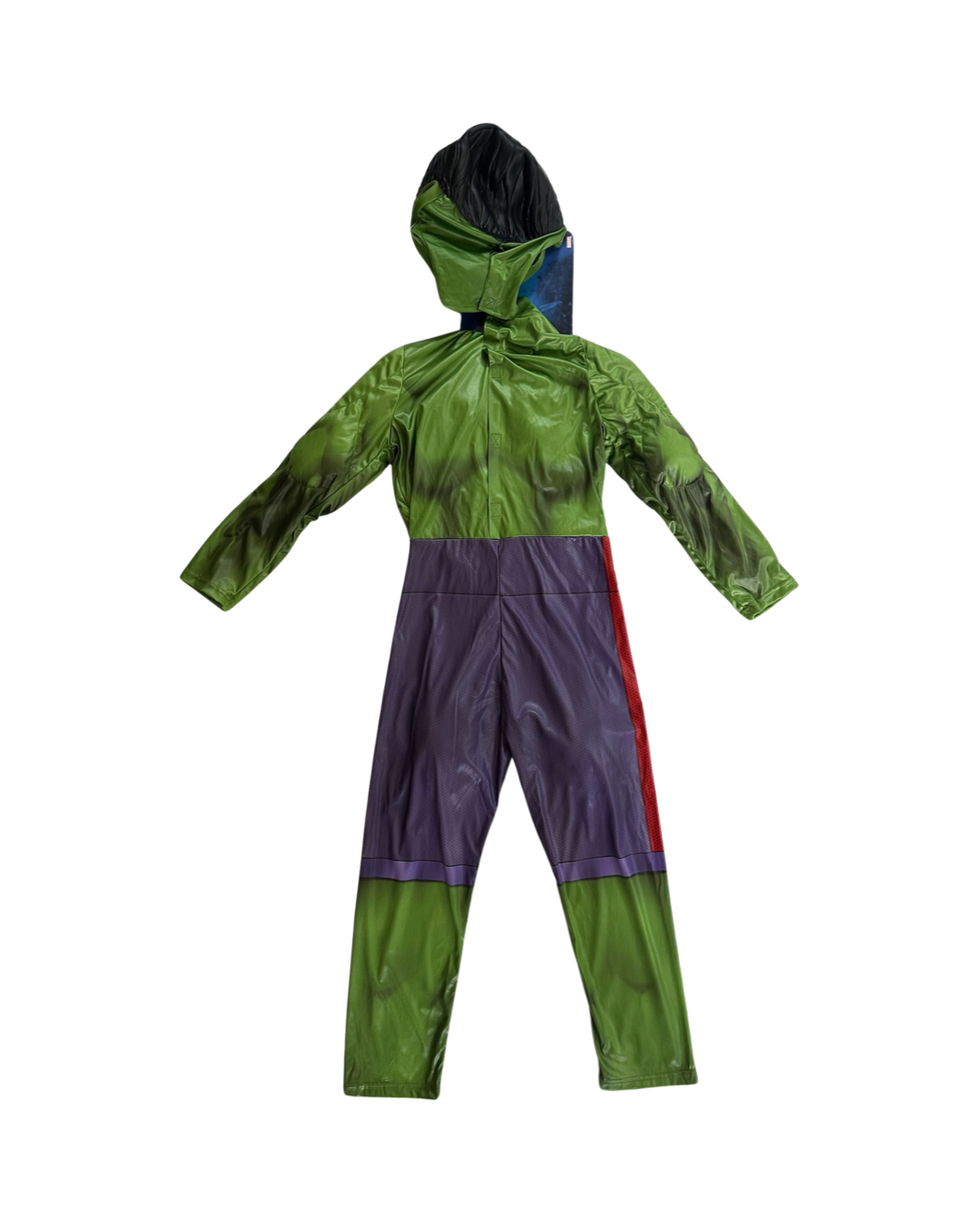 9/10Y Youth Boys Authentic Disney Store Incredible Hulk Costume w/ Mask and Motion Activated Sound Box NWT