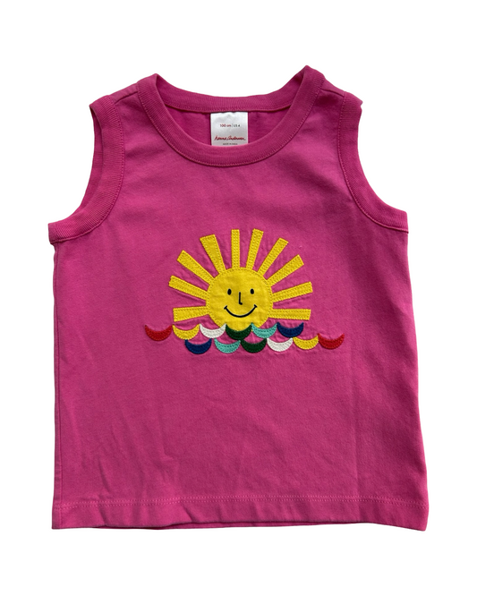 4T (100-cm) Toddlers Girls Hanna Andersson Sunshine Tank Top