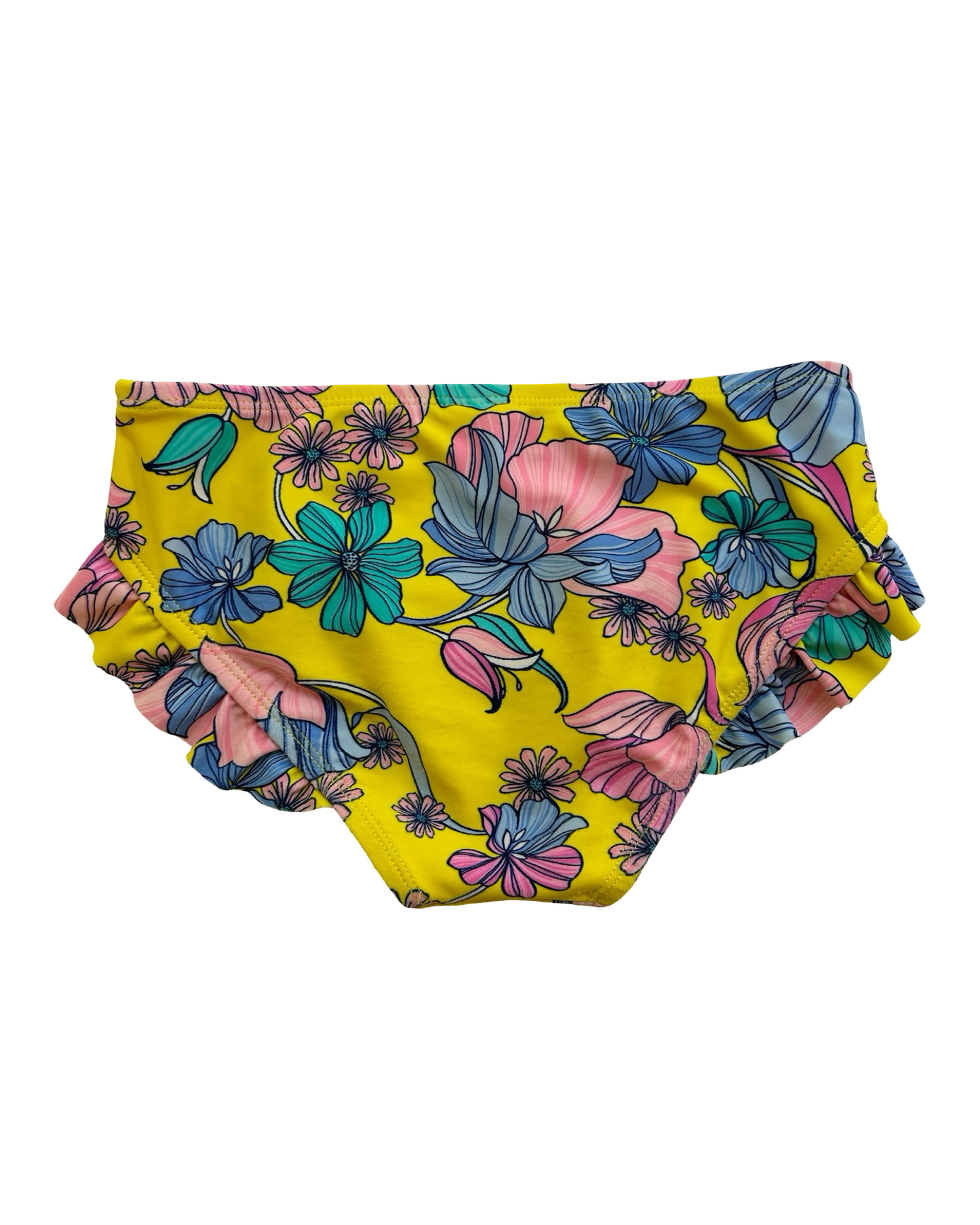 6T  Toddlers Girls GB Girls Floral Swimsuit 2 Piece Set.