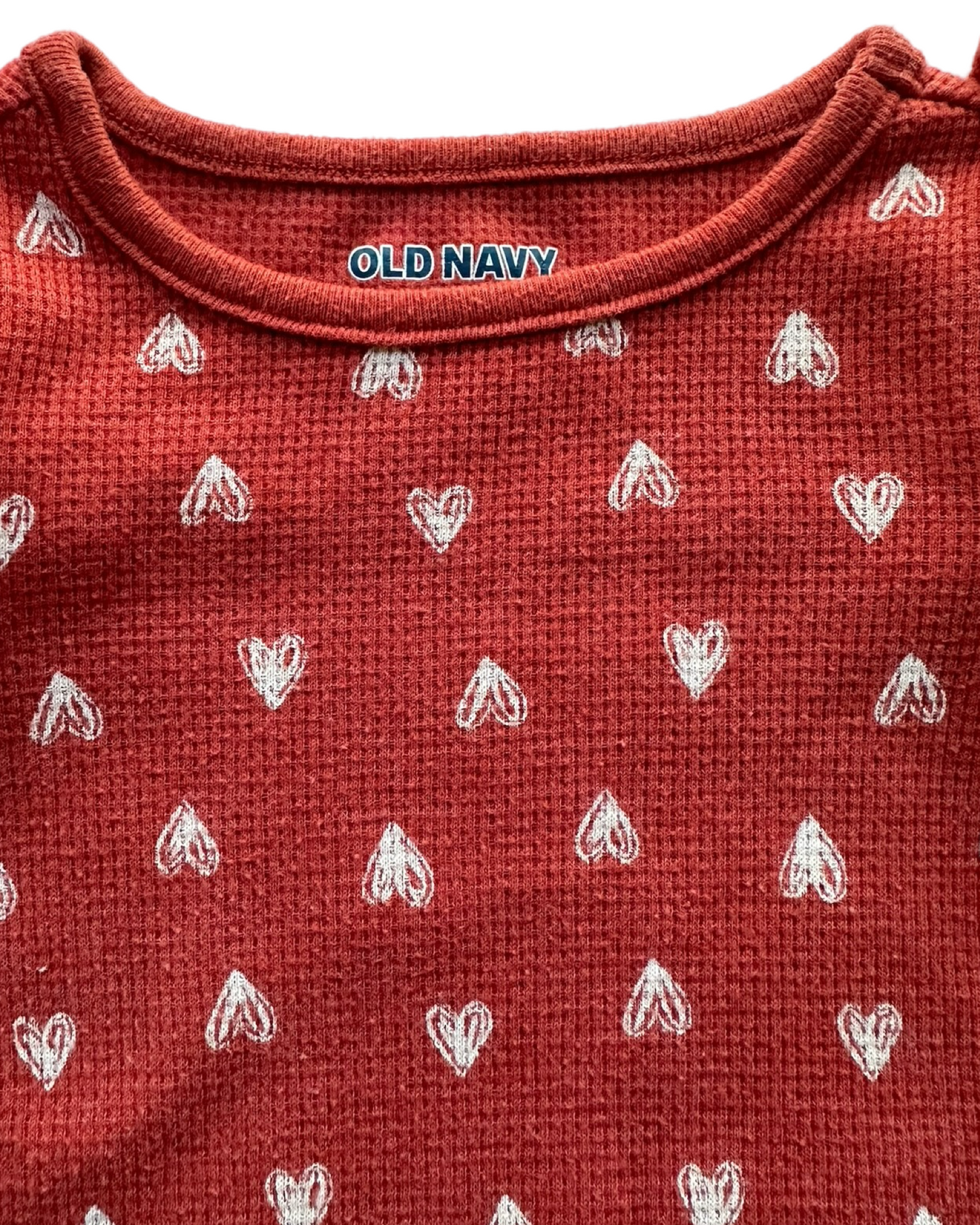3M-6M Baby Girls Old Navy Heart 🤍 🤍🤍Outfit 2 Pieces Set