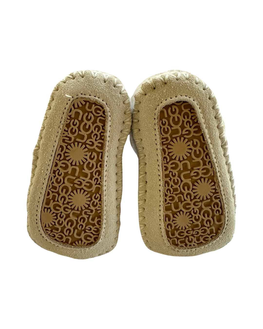 0/1C Baby Girl Cream  Knit UGG Baby Snow Boots