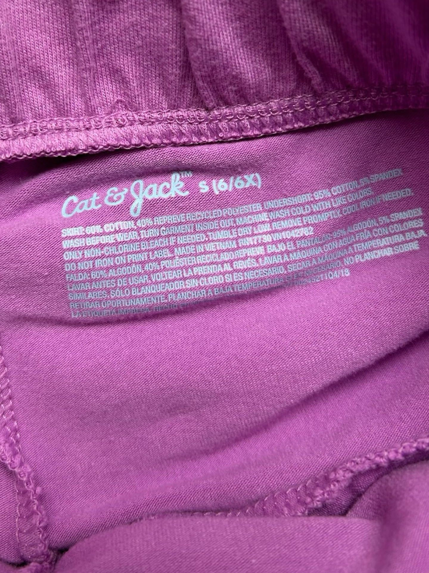 S 6T/6X Toddler Girls Cat & Jack Ruffle Skort & Skirt.