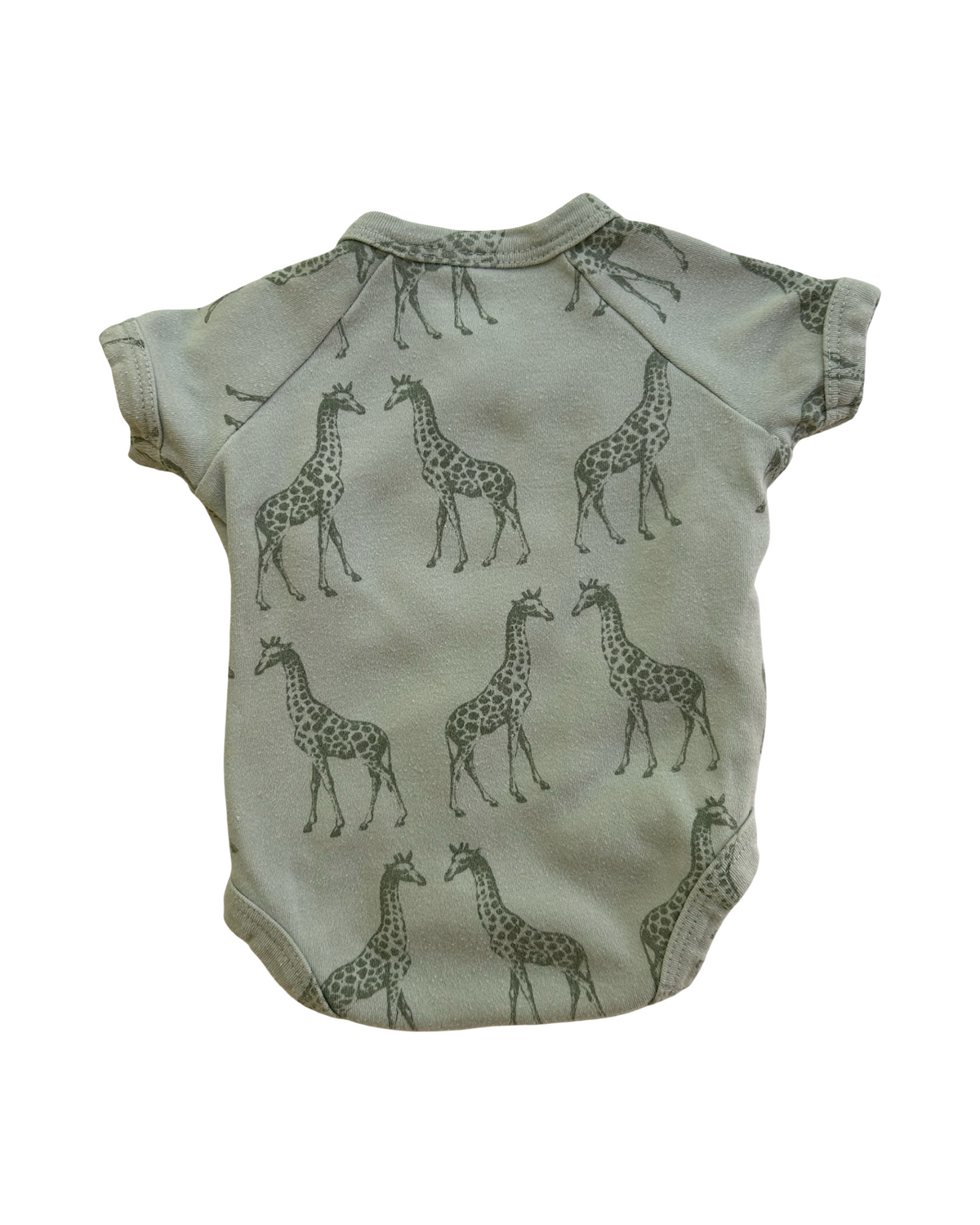 NB Baby Boys Kate Quinn Giraffe 🦒 Onesie And Elf Hat Bonnet 2 Piece Set