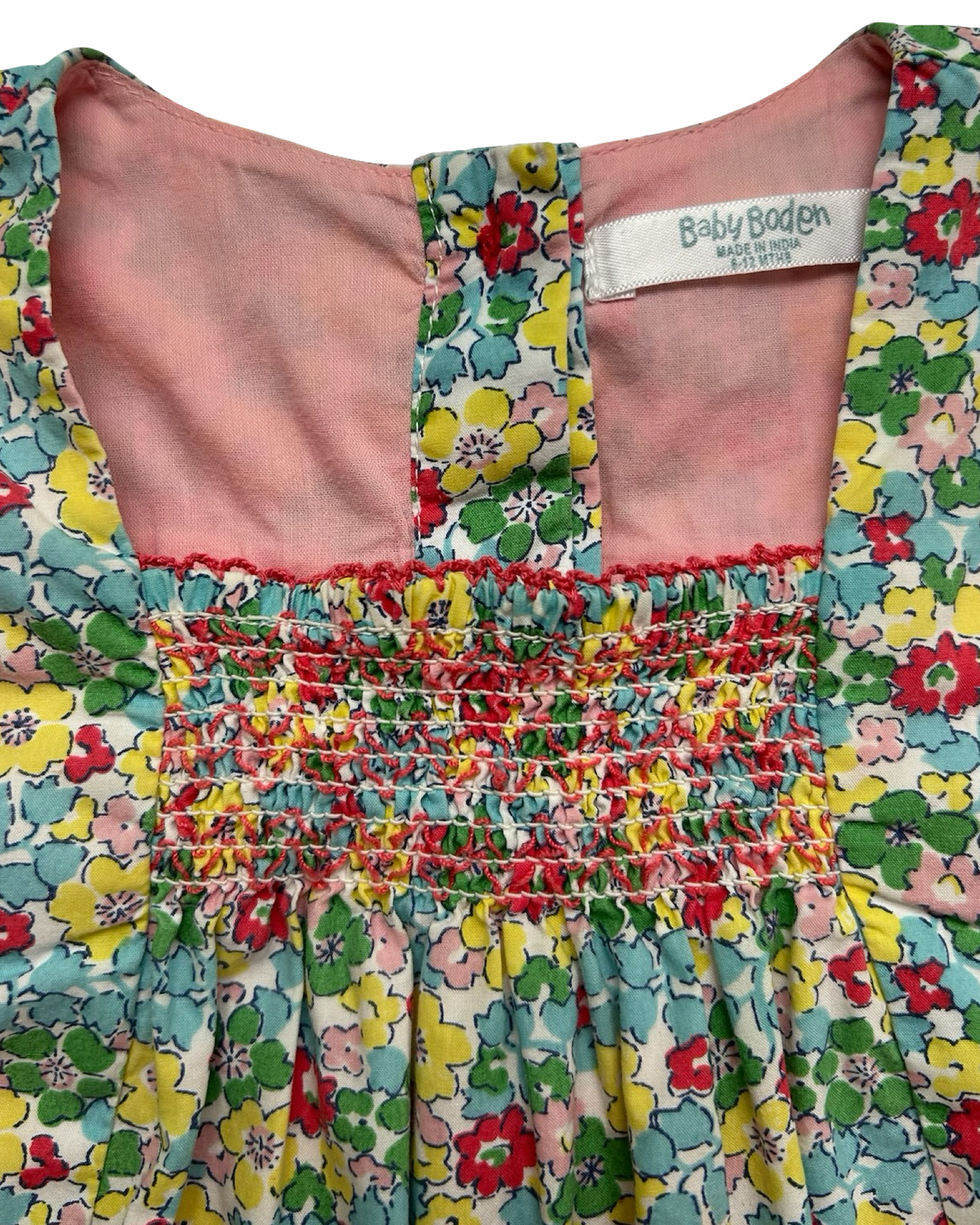 6M - 9M Baby Girls Baby Boden Floral / Bloomers Dress