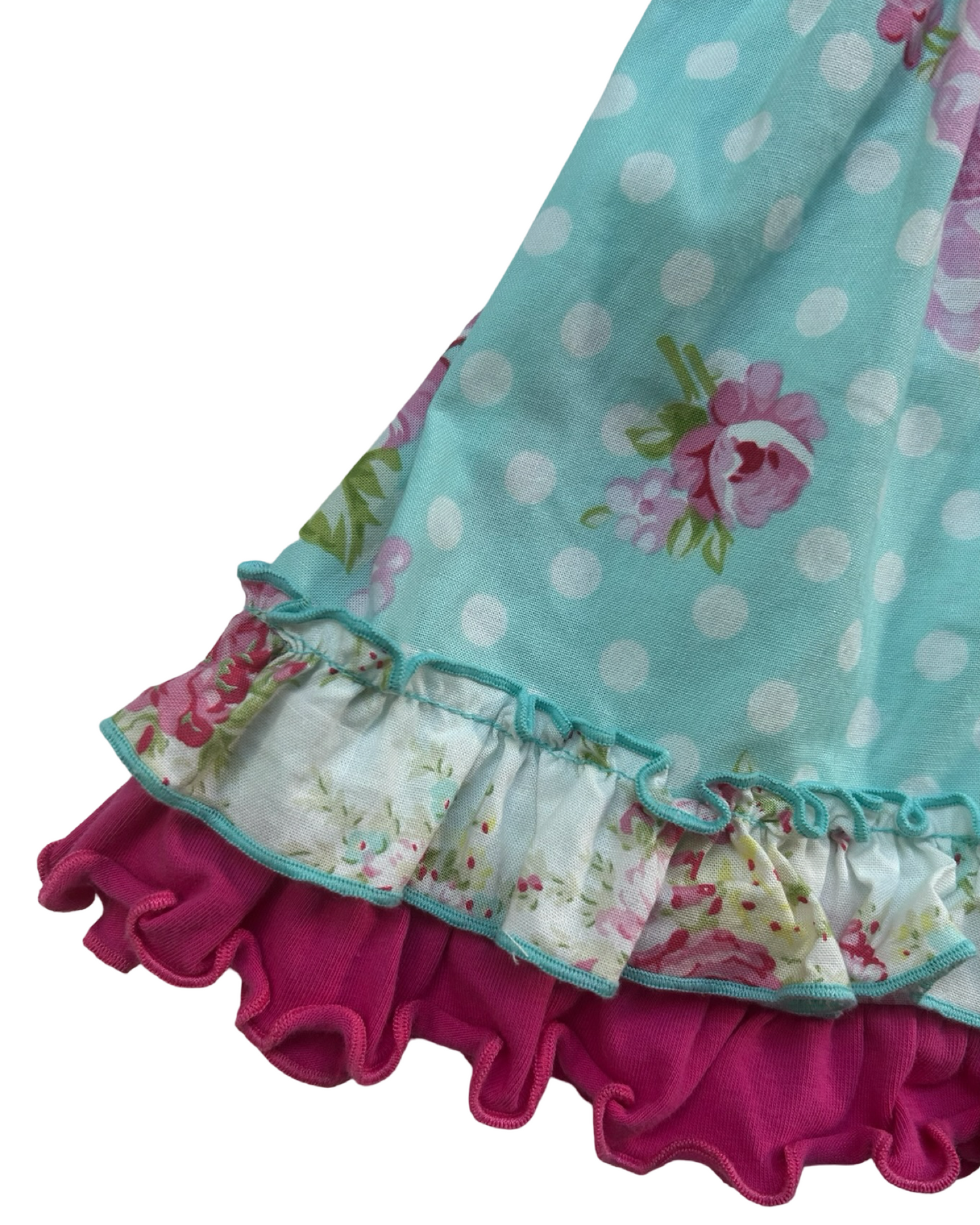 4T  Toddlers Girls Loves Me Not Floral 🌺🌸 Tunic Twirl Top