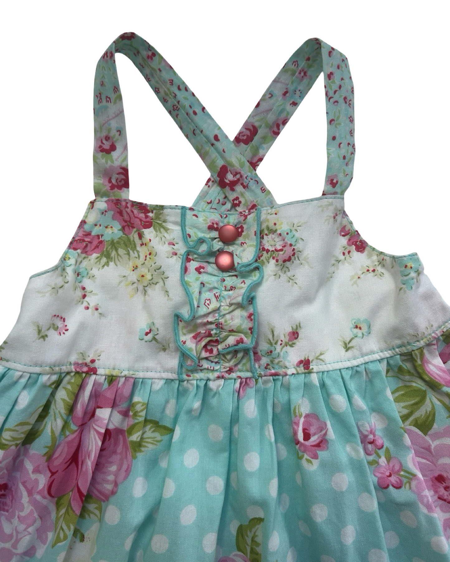 4T  Toddlers Girls Loves Me Not Floral 🌺🌸 Tunic Twirl Top