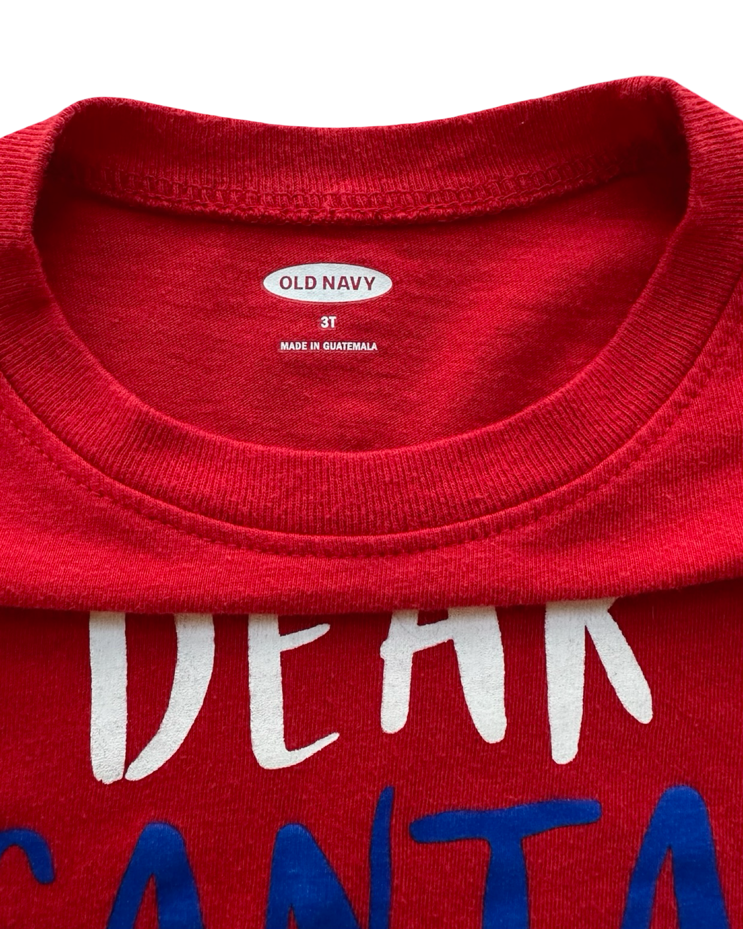 3T Toddler Boy Old Navy Holiday Christmas Dear Santa Define Good Shirt