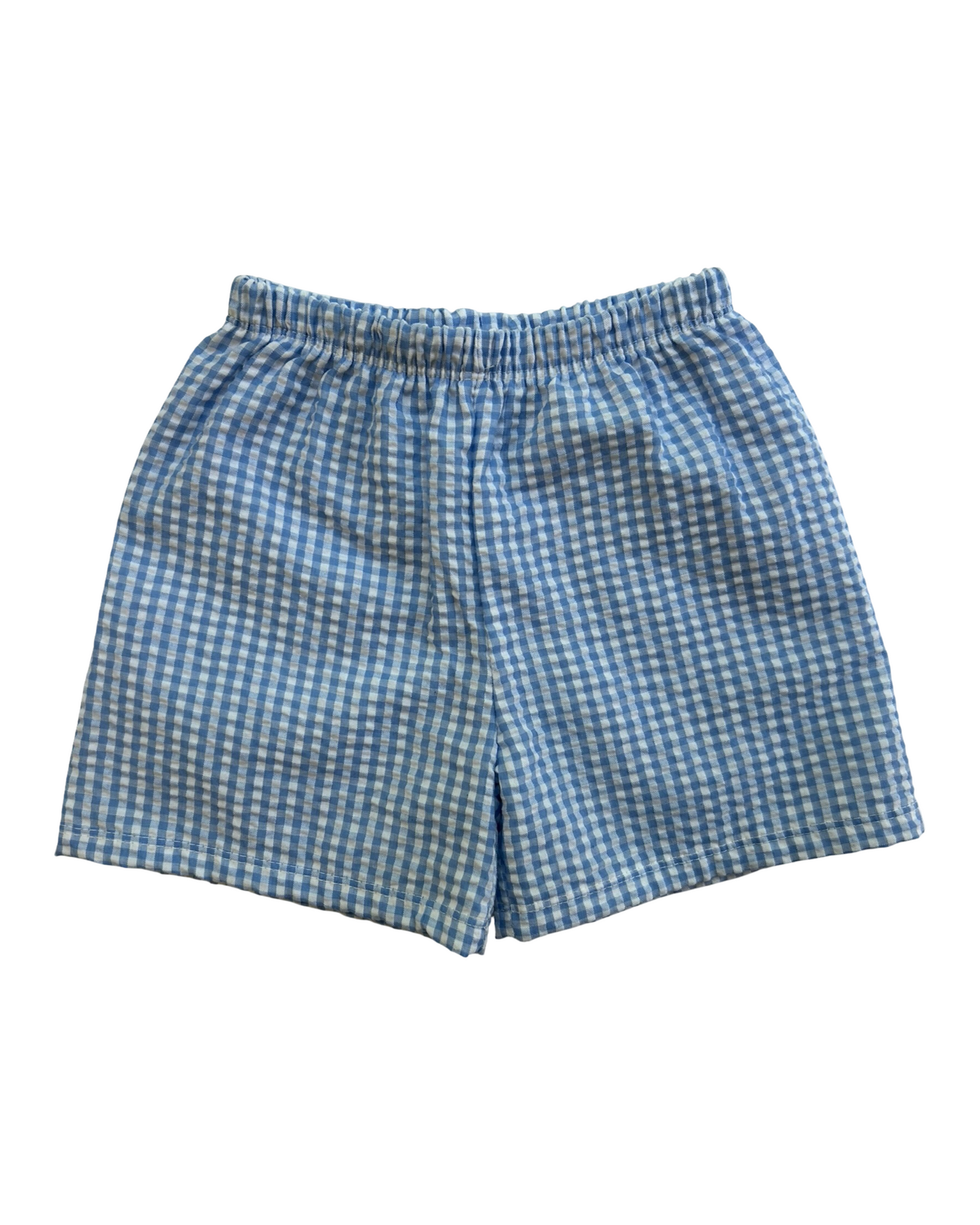 2Y Toddler Boys Boutique Gingham Short.