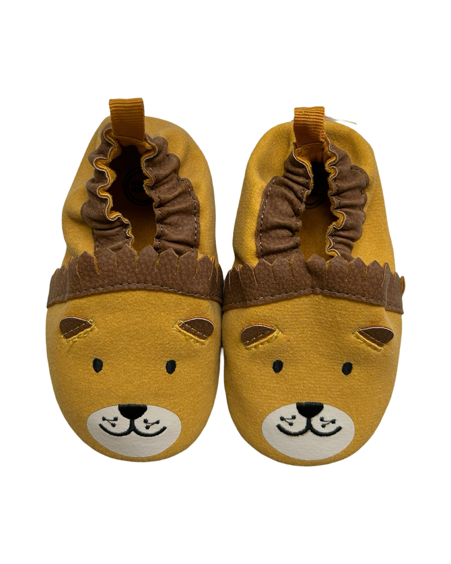 5C Toddler Boy Wonder Nation Tan Lion Moccasins NWT