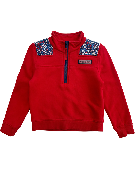 3T Toddler Boys Vineyard Vines Kids Pullover Patriotic Shep Sweatshirt