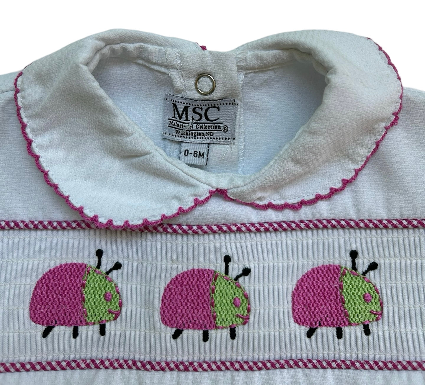 0-6M Baby Girl’s MSC Mainstreet Collection Smocked Day Gowns Sleep  Sack