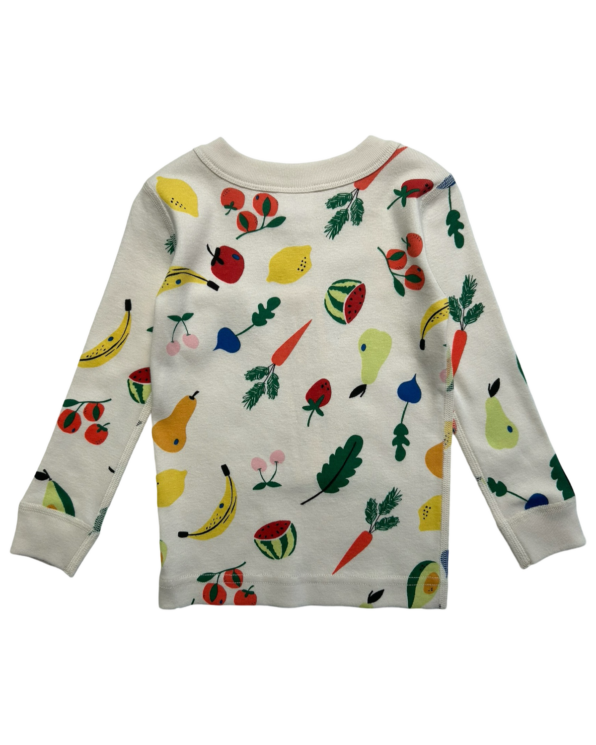 18-24M Baby Girl Hanna Andersson Long Sleeve Fruit & Veggie PJs