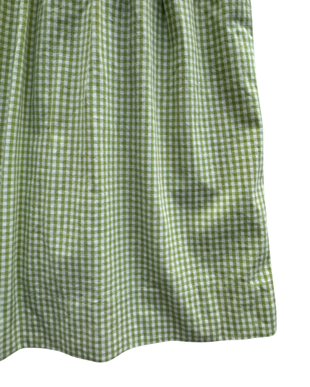 3T Toddler Girl Hartstrings Green Gingham Smocked Flamingo Dress