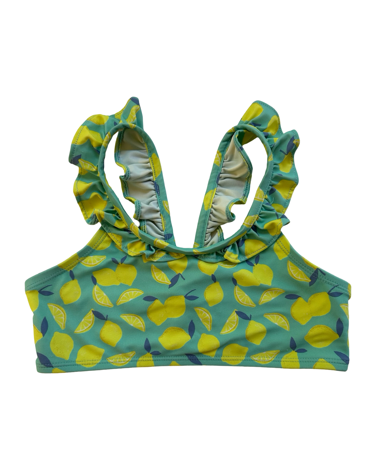 S 6T-7T  Toddlers Girls Gap Kids Lemon 🍋 🍋 Print Tank Top, 1 Piece.